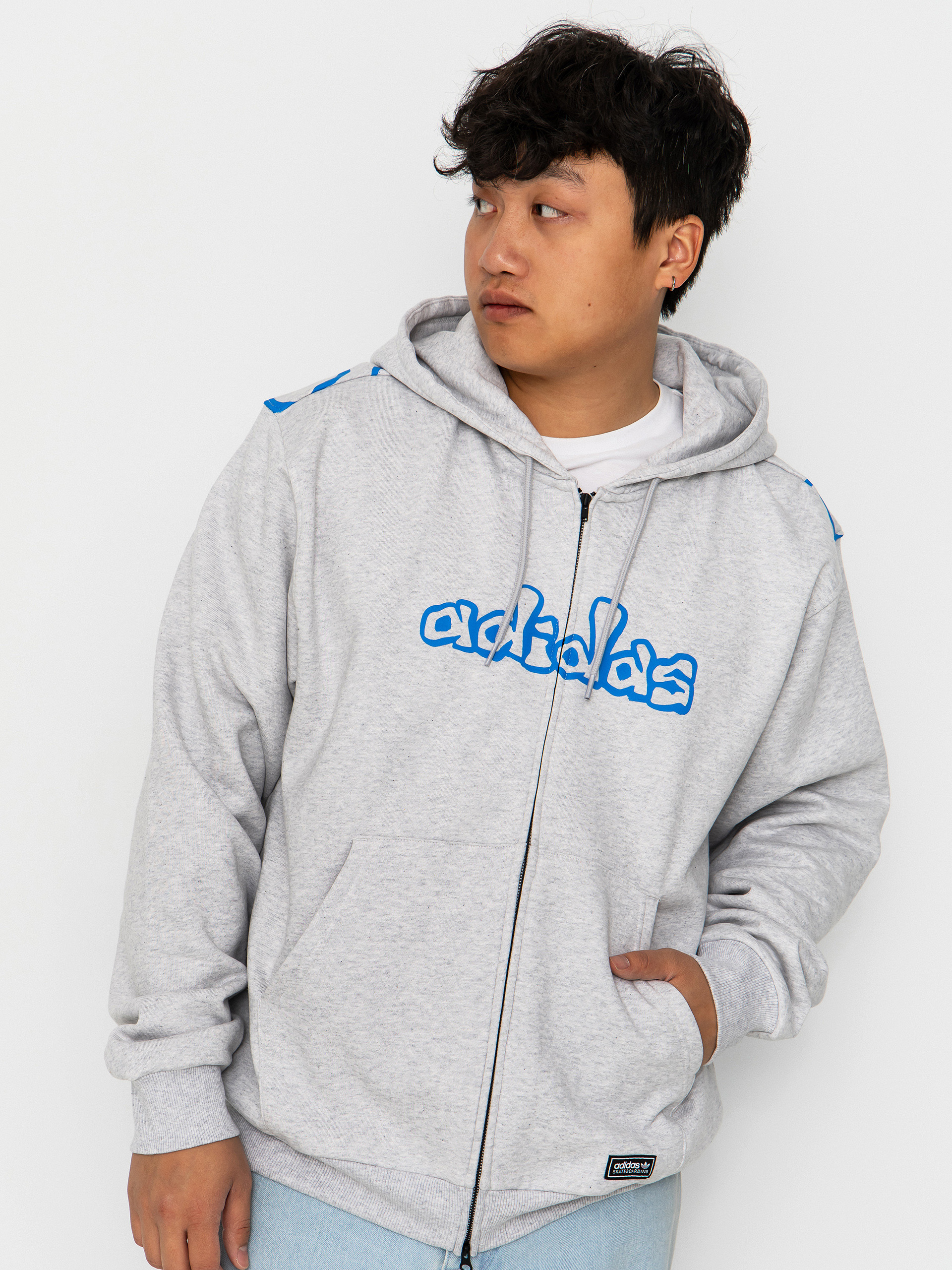 Mikina s kapucí adidas Kogan HD (lgreyh)