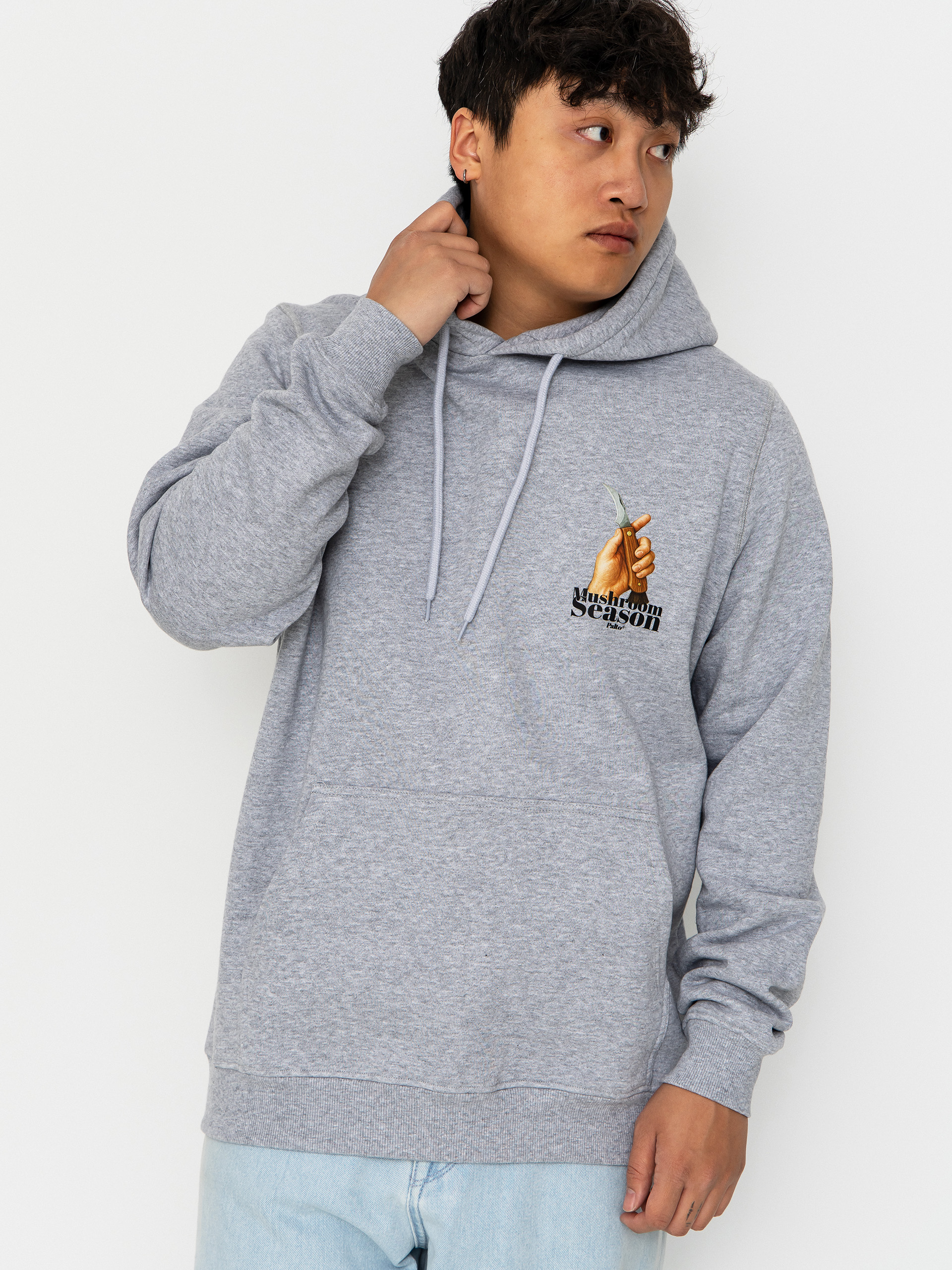 Mikina s kapucí Palto Mushroom Hunter HD (grey)
