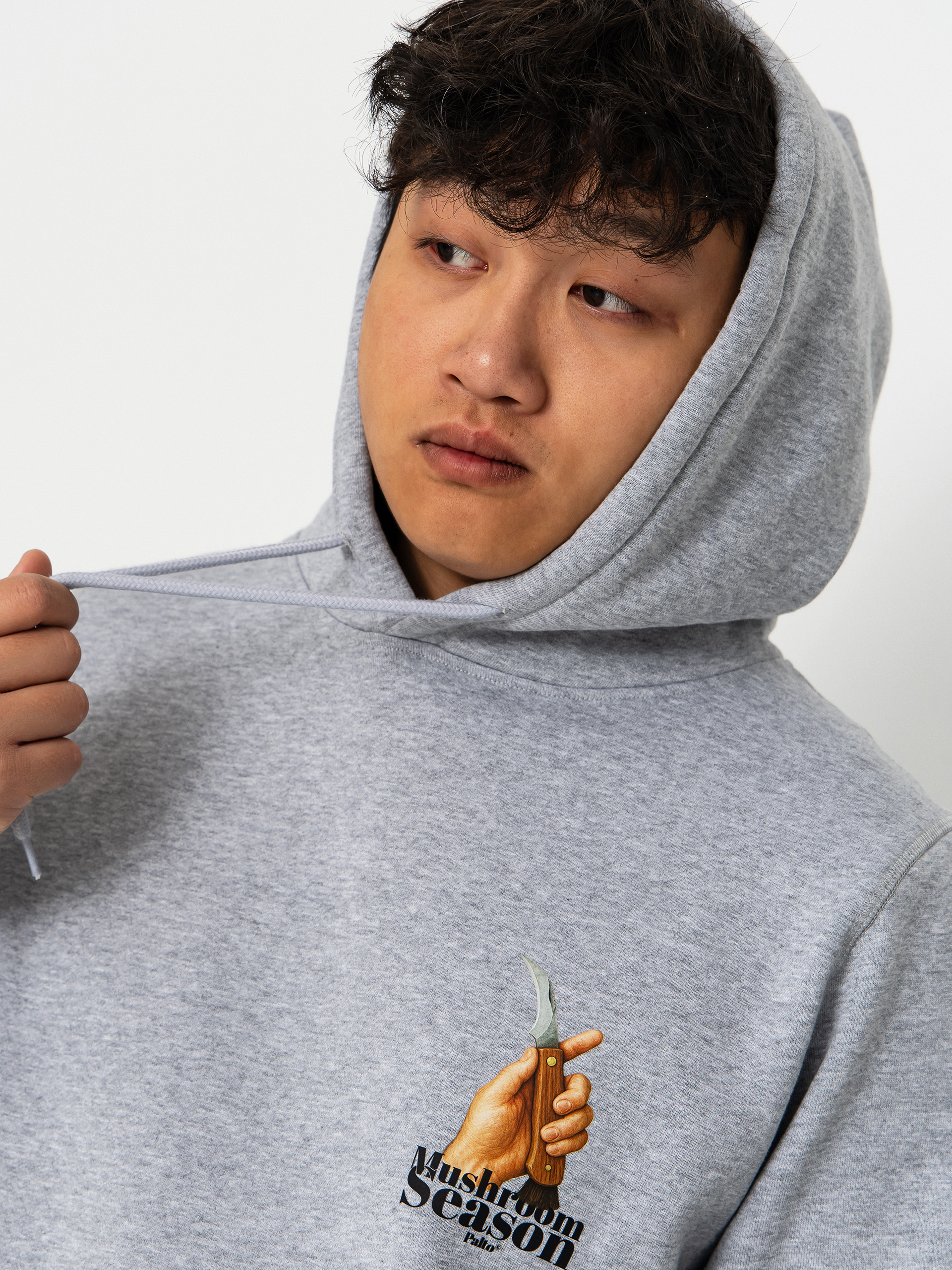 Mikina s kapucí Palto Mushroom Hunter HD (grey)