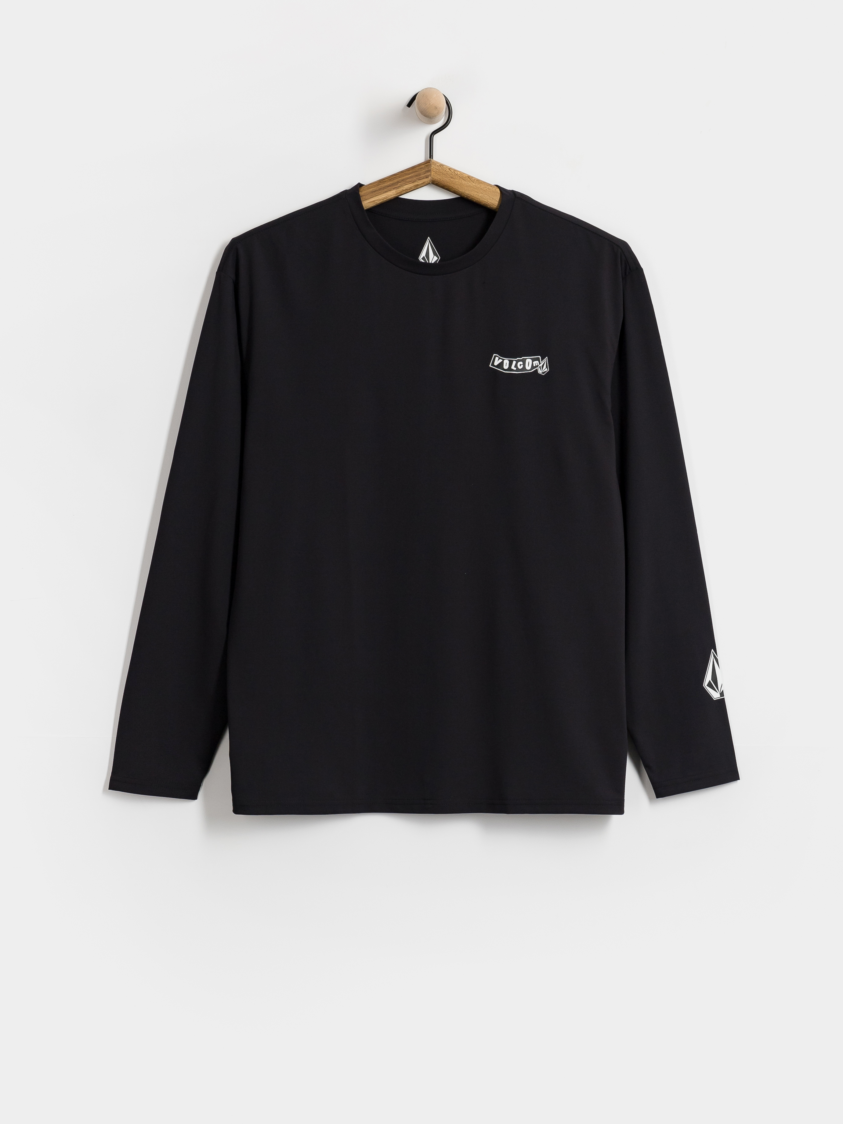 Triko Volcom Pistol Surf Lycra Ls (black)