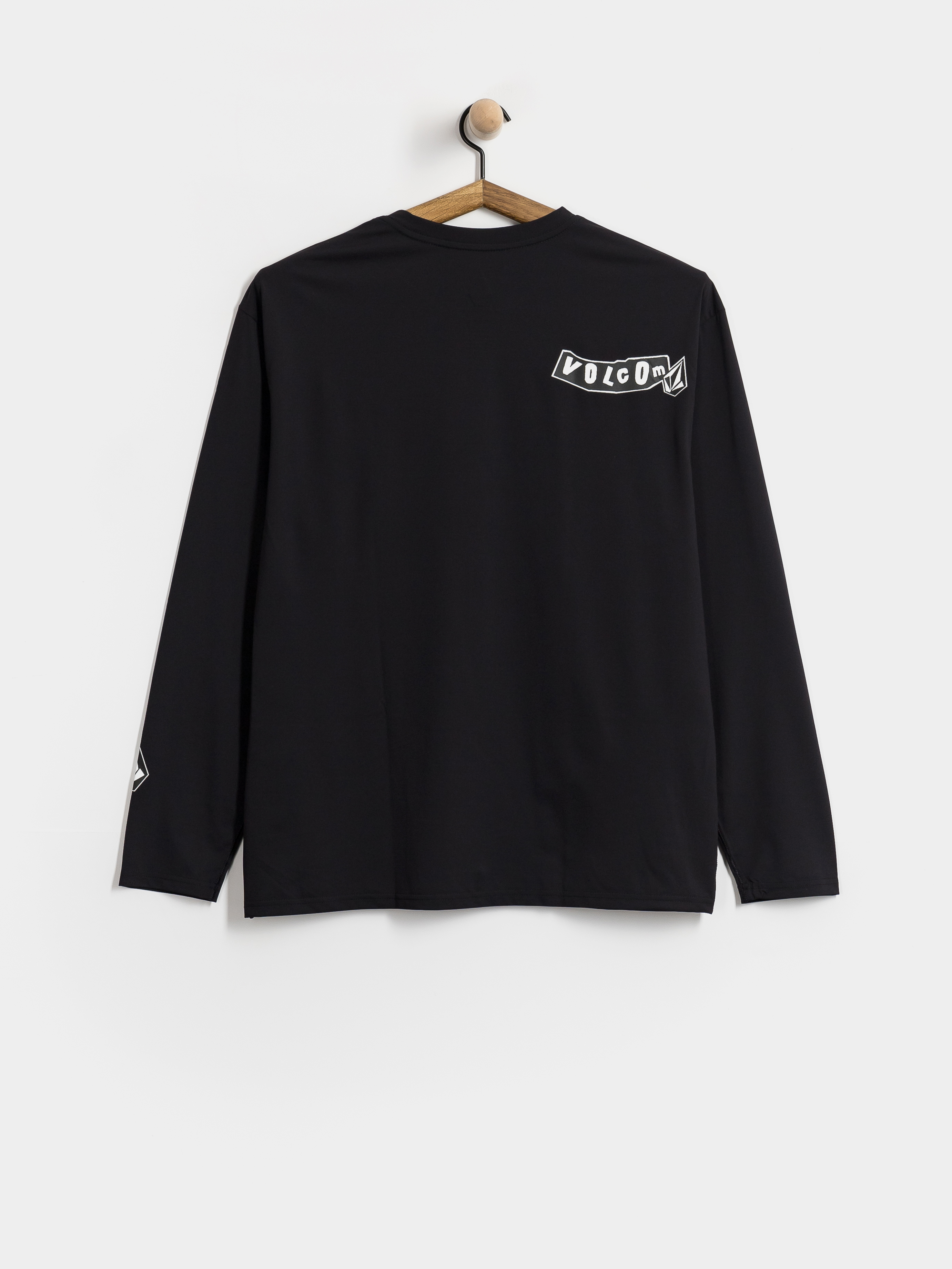 Triko Volcom Pistol Surf Lycra Ls (black)