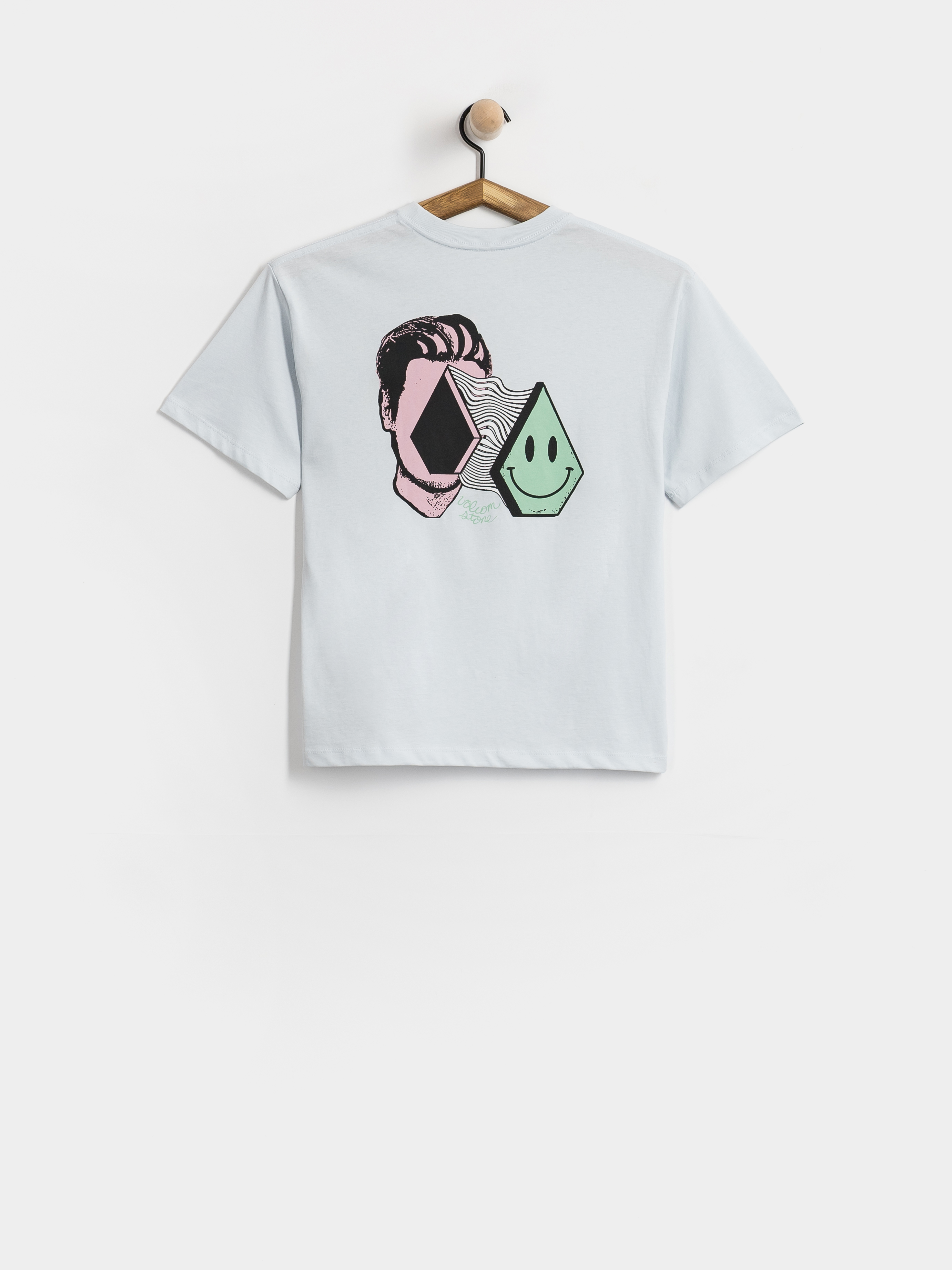 Tričko Volcom Aura Bsc JR (light blue acid)