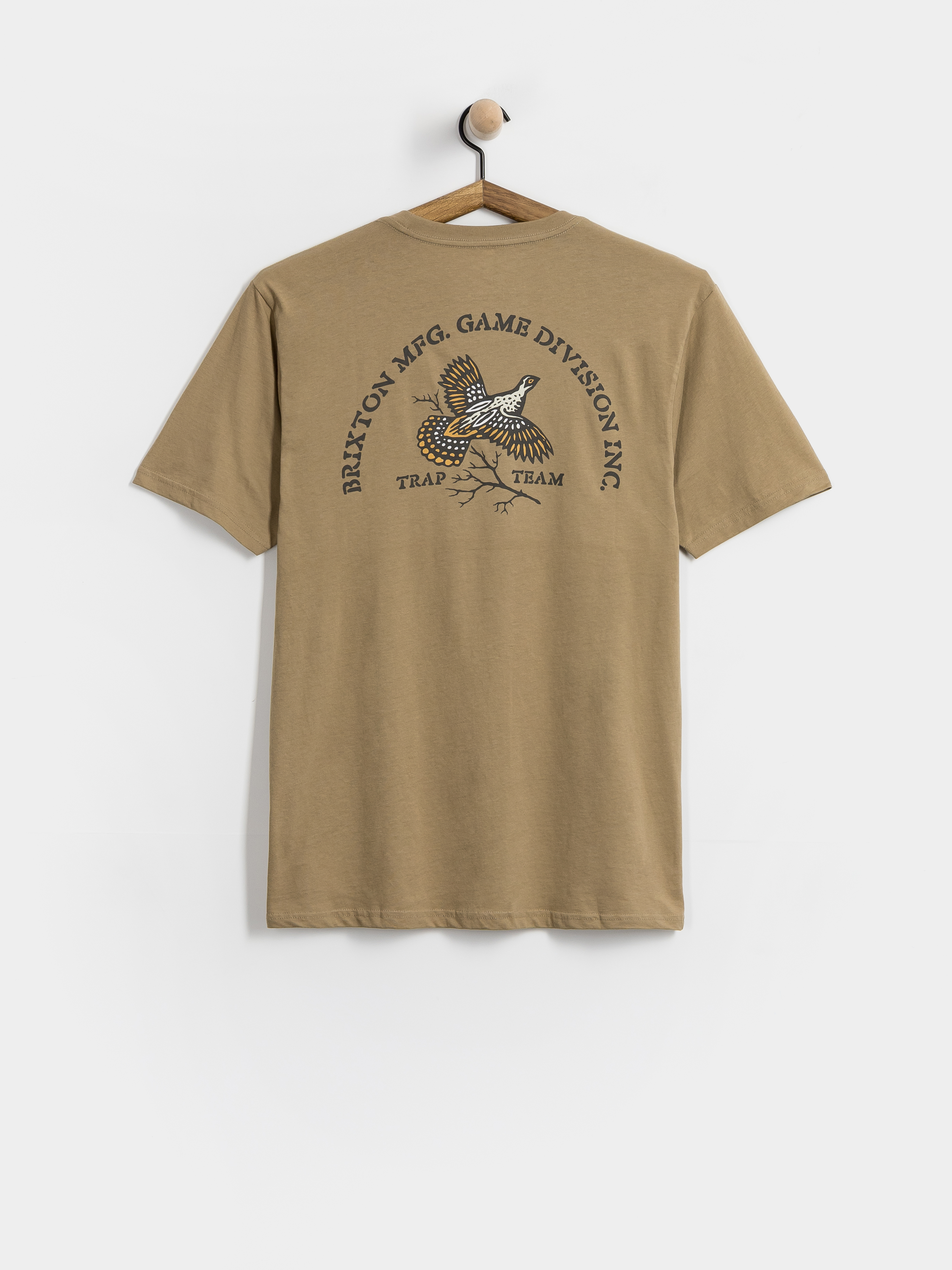 Triu010dko Brixton Game S/S Tlrt (khaki)