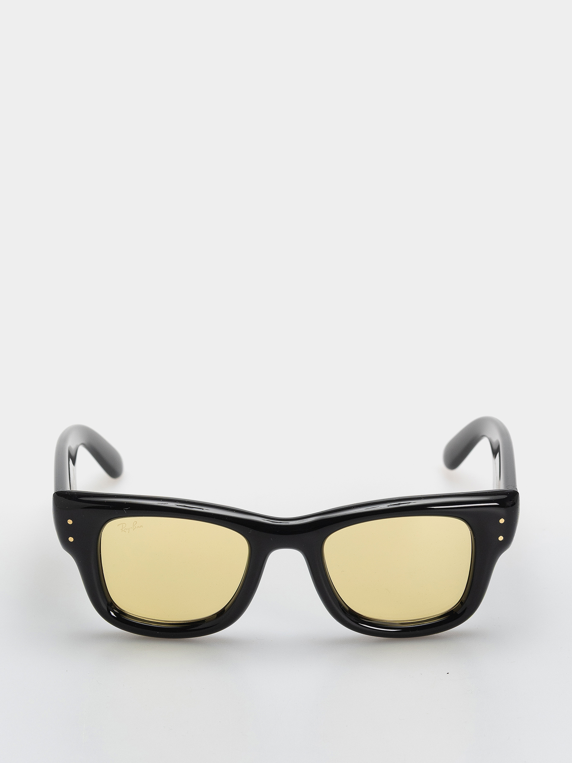 Sluneční brýle Ray-Ban Wayfarer Puffer (polerowany czarny/żółty)
