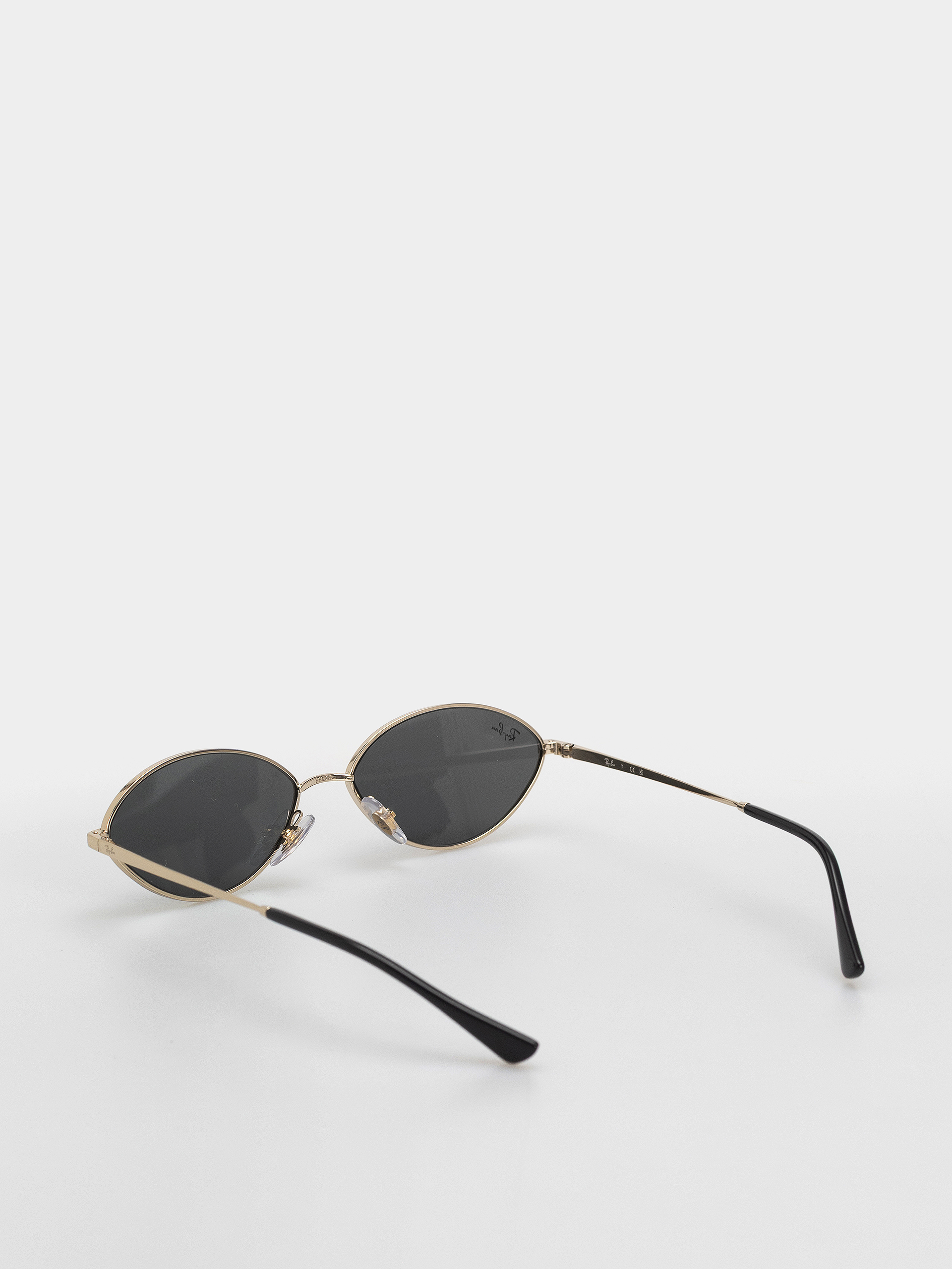 Sluneční brýle Ray-Ban Kai (polerowany jasne złoto/ciemnoszary)