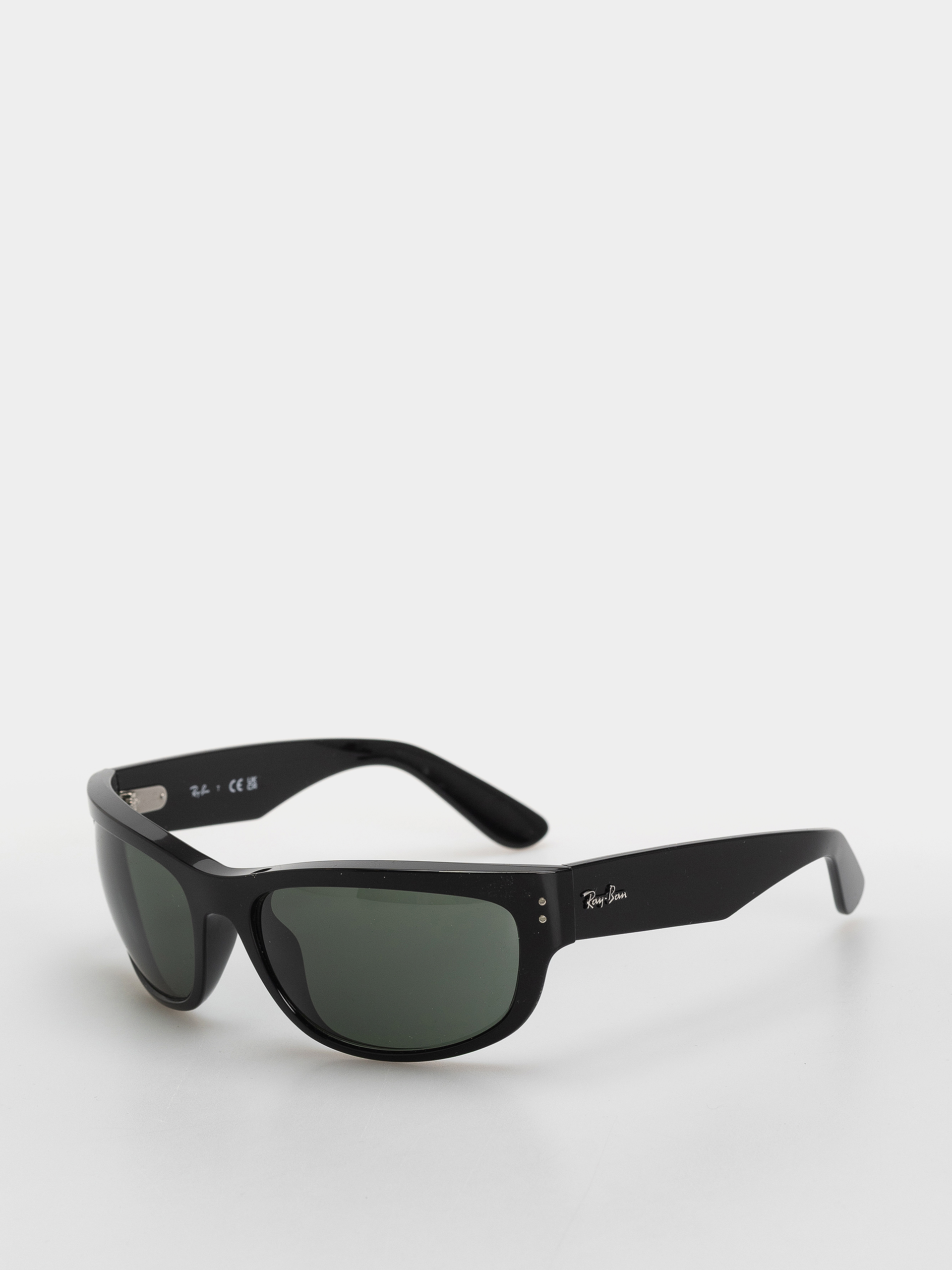 Sluneční brýle Ray-Ban Mega Balorama (polerowany czarny/zielone g-15)