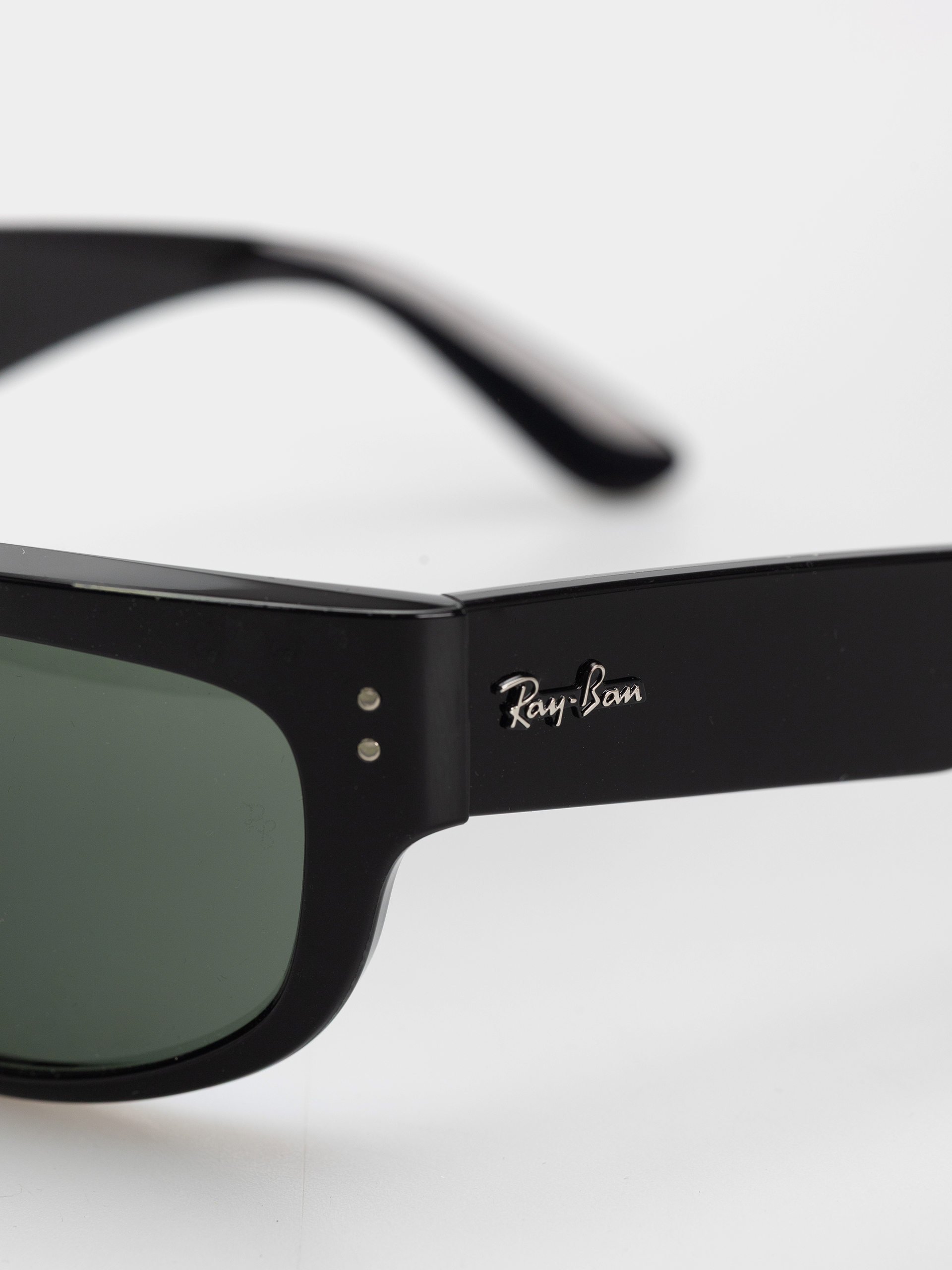 Sluneční brýle Ray-Ban Mega Balorama (polerowany czarny/zielone g-15)