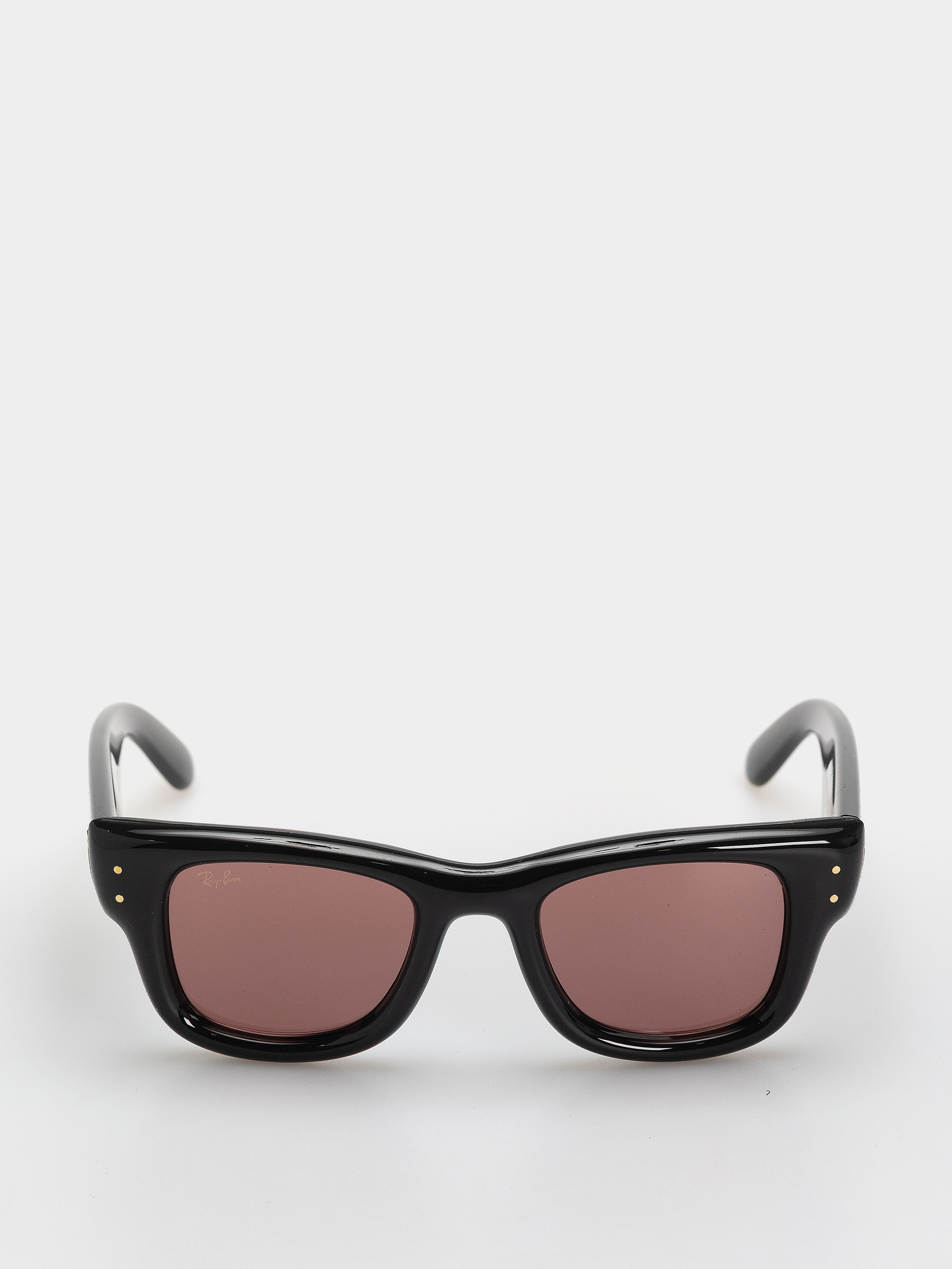 Sluneční brýle Ray-Ban Wayfarer Puffer (polerowany czarny/ciemnofioletowe)