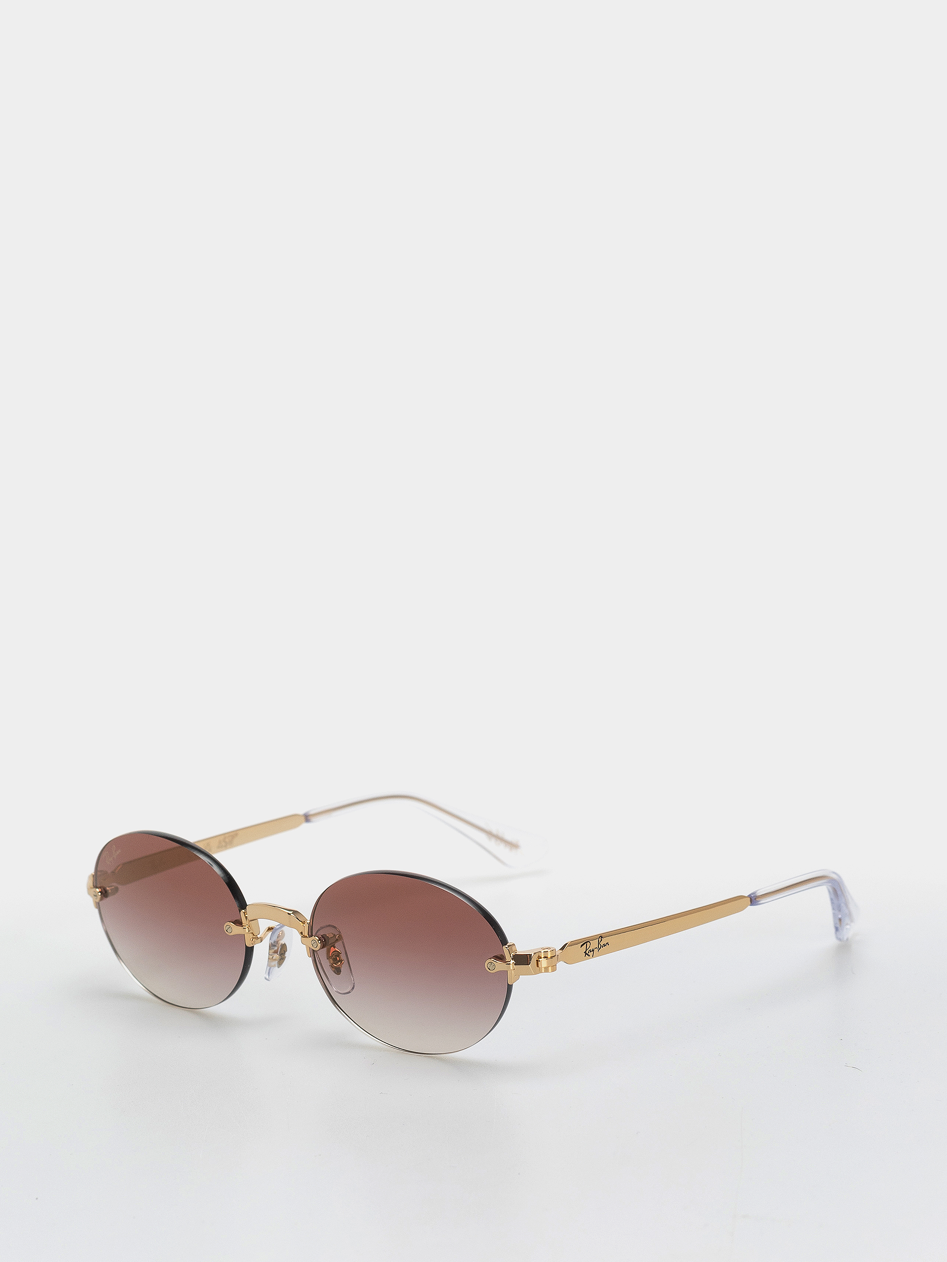 Sluneční brýle Ray-Ban Rb3929 By A$Ap Rocky (polerowany złoto arista/przezroczysty ciemnopurpurowy gradalny)