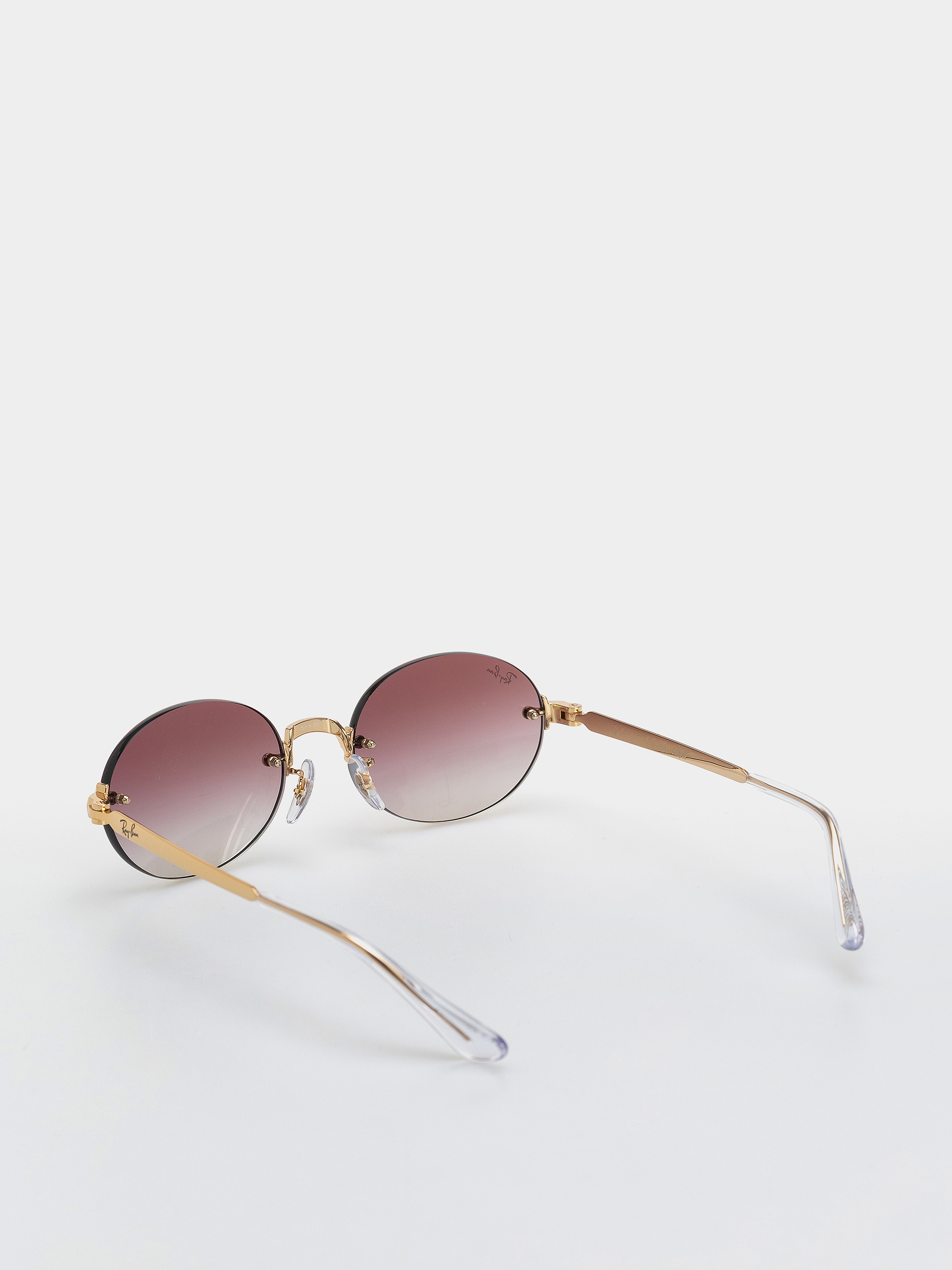 Sluneční brýle Ray-Ban Rb3929 By A$Ap Rocky (polerowany złoto arista/przezroczysty ciemnopurpurowy gradalny)