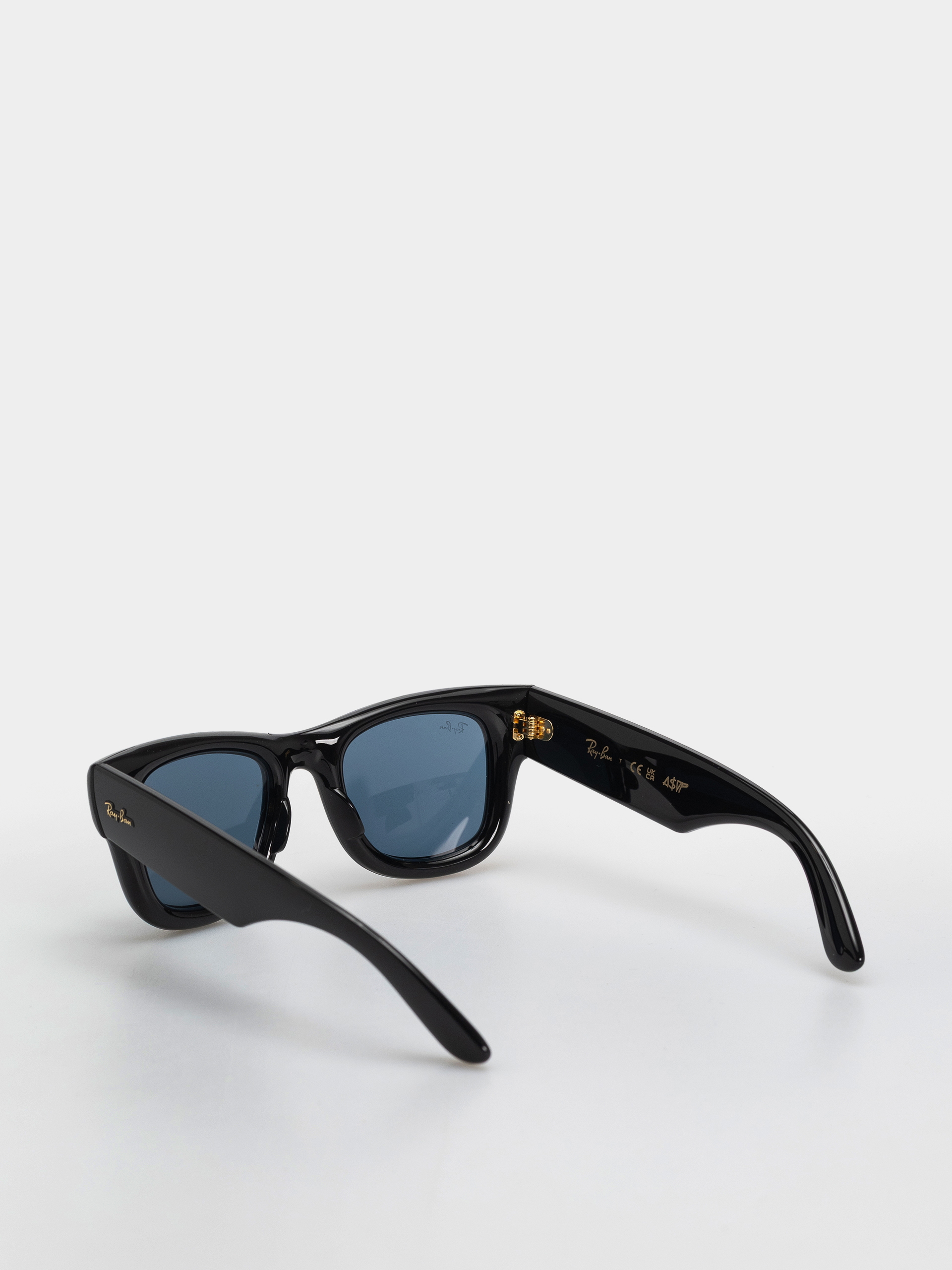 Sluneční brýle Ray-Ban Wayfarer Puffer (polerowany czarny/ciemnoniebieski)