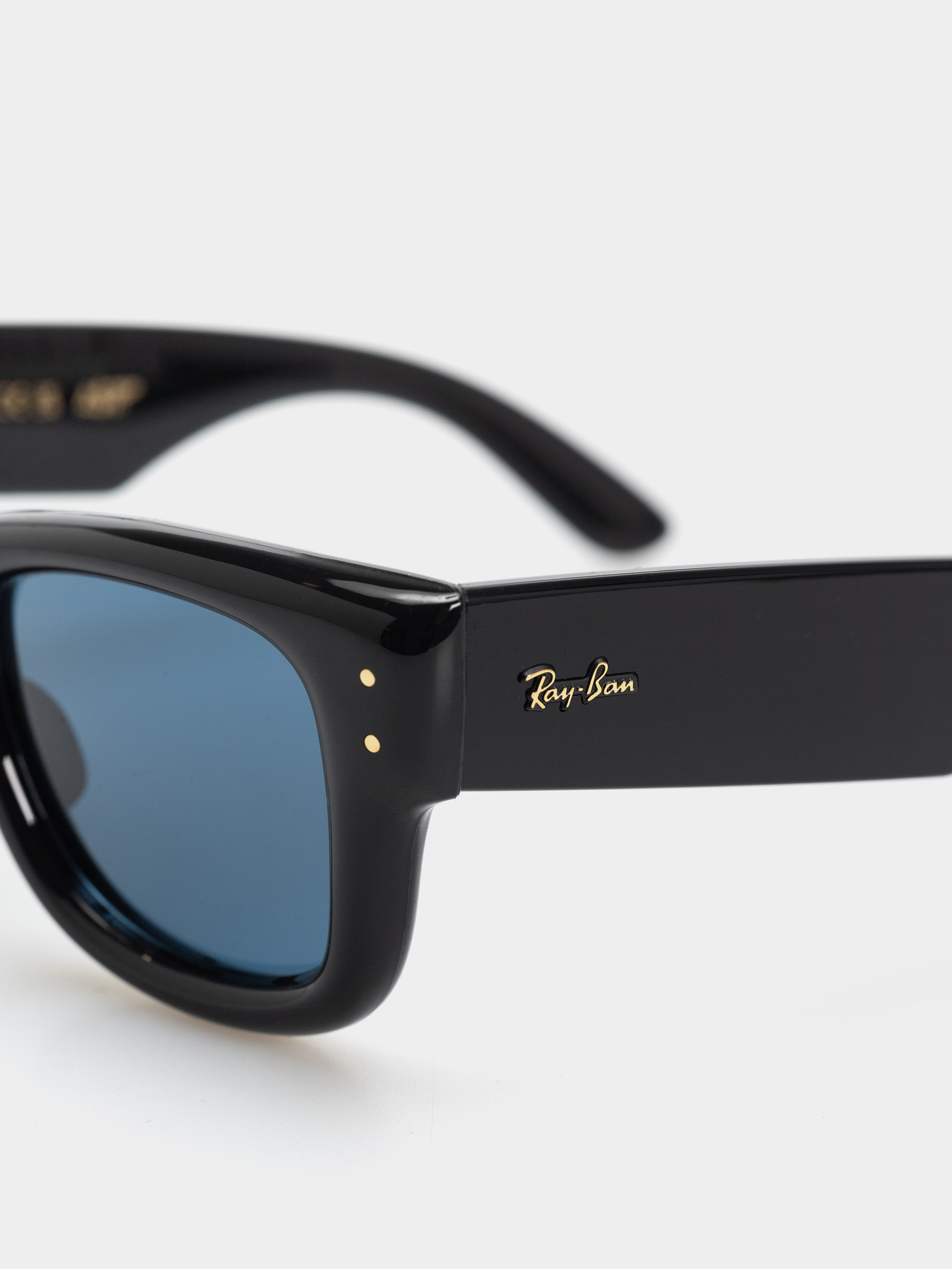 Sluneční brýle Ray-Ban Wayfarer Puffer (polerowany czarny/ciemnoniebieski)