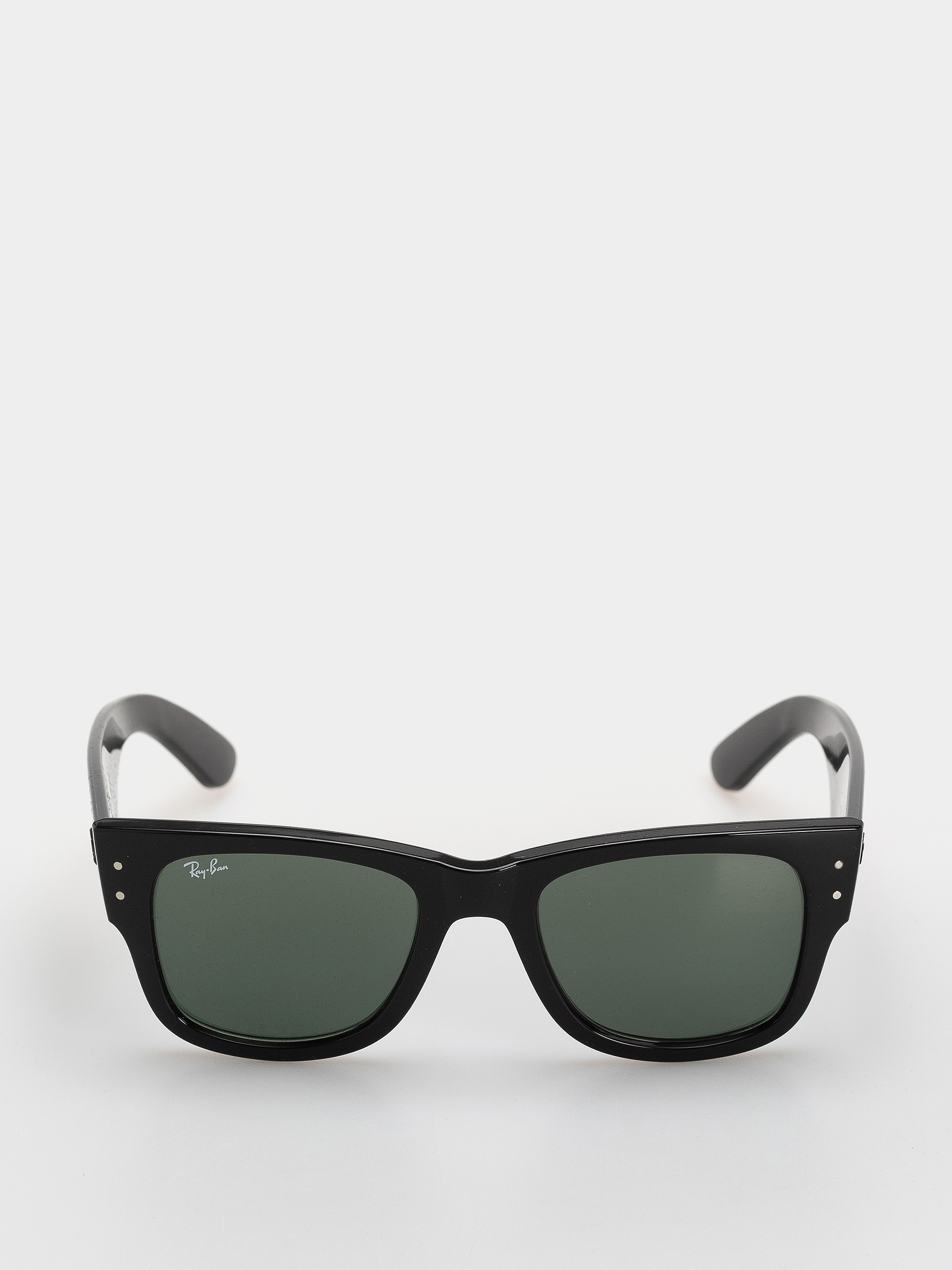 Sluneční brýle Ray-Ban Mega Wayfarer (polerowany czarny/zielony)
