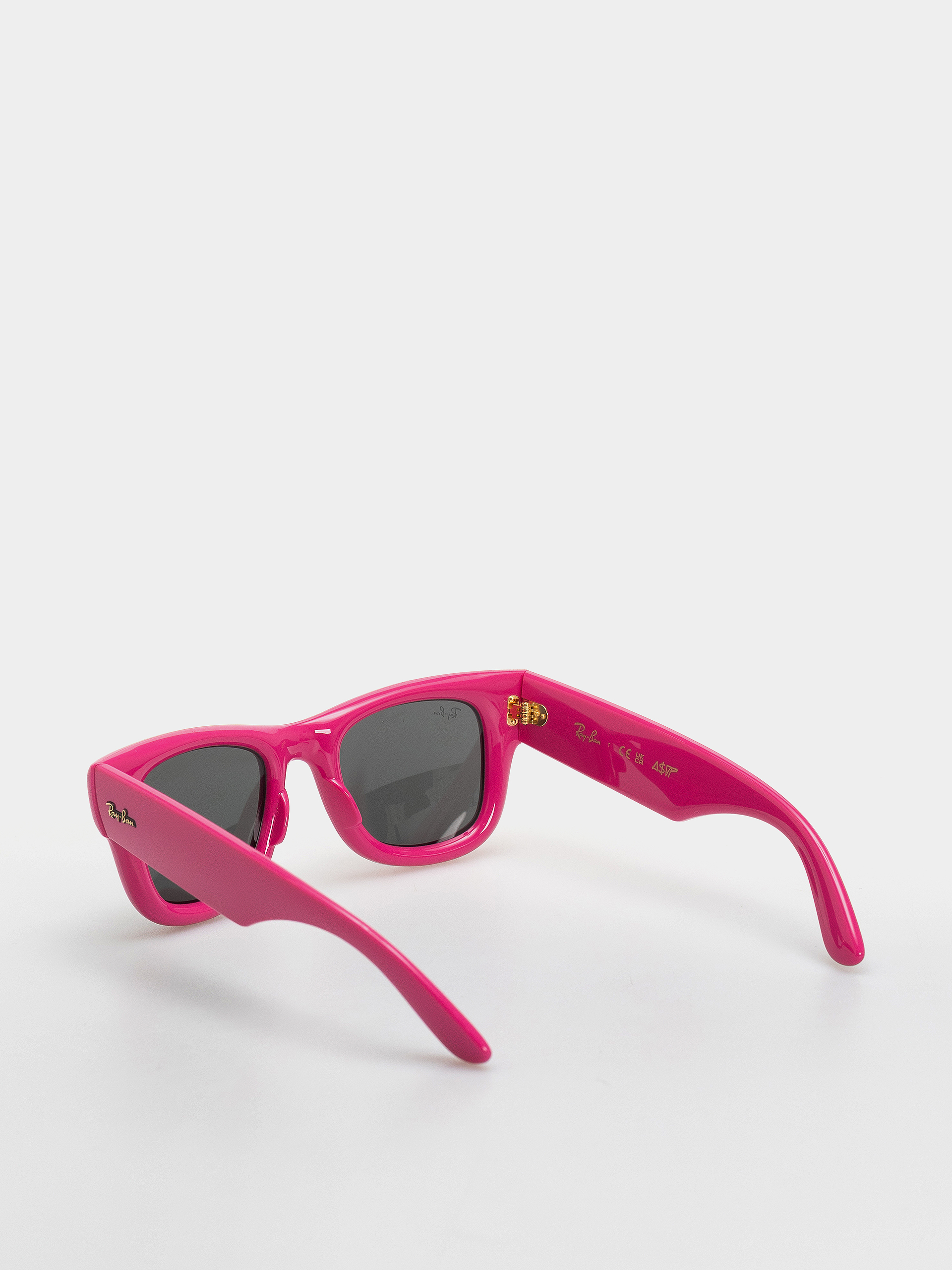 Sluneční brýle Ray-Ban Wayfarer Puffer (polerowany fuksja/ultra czarny)