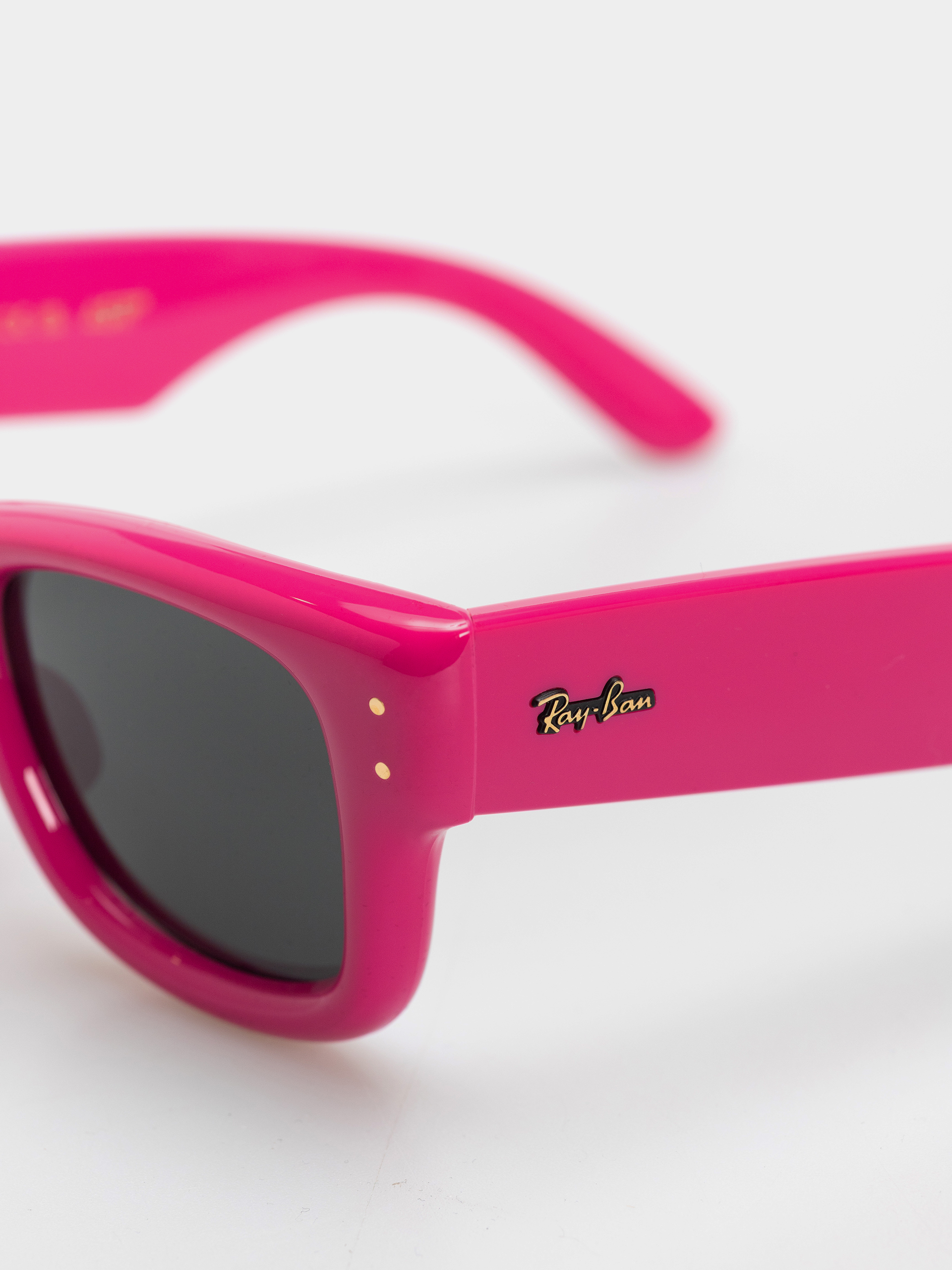 Sluneční brýle Ray-Ban Wayfarer Puffer (polerowany fuksja/ultra czarny)