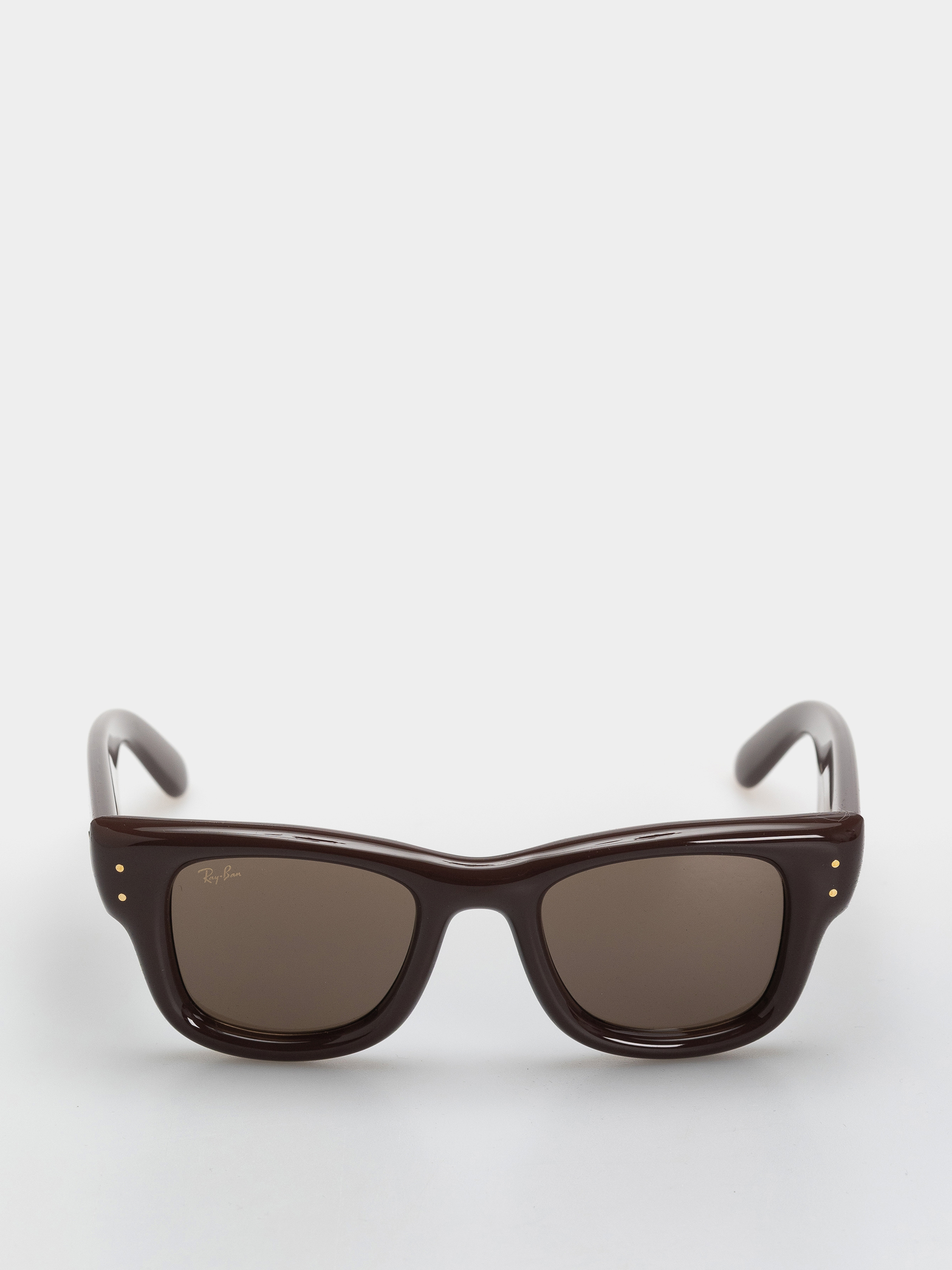 Sluneční brýle Ray-Ban Wayfarer Puffer (polerowany ciemnobrązowy/ciemnobrązowy)
