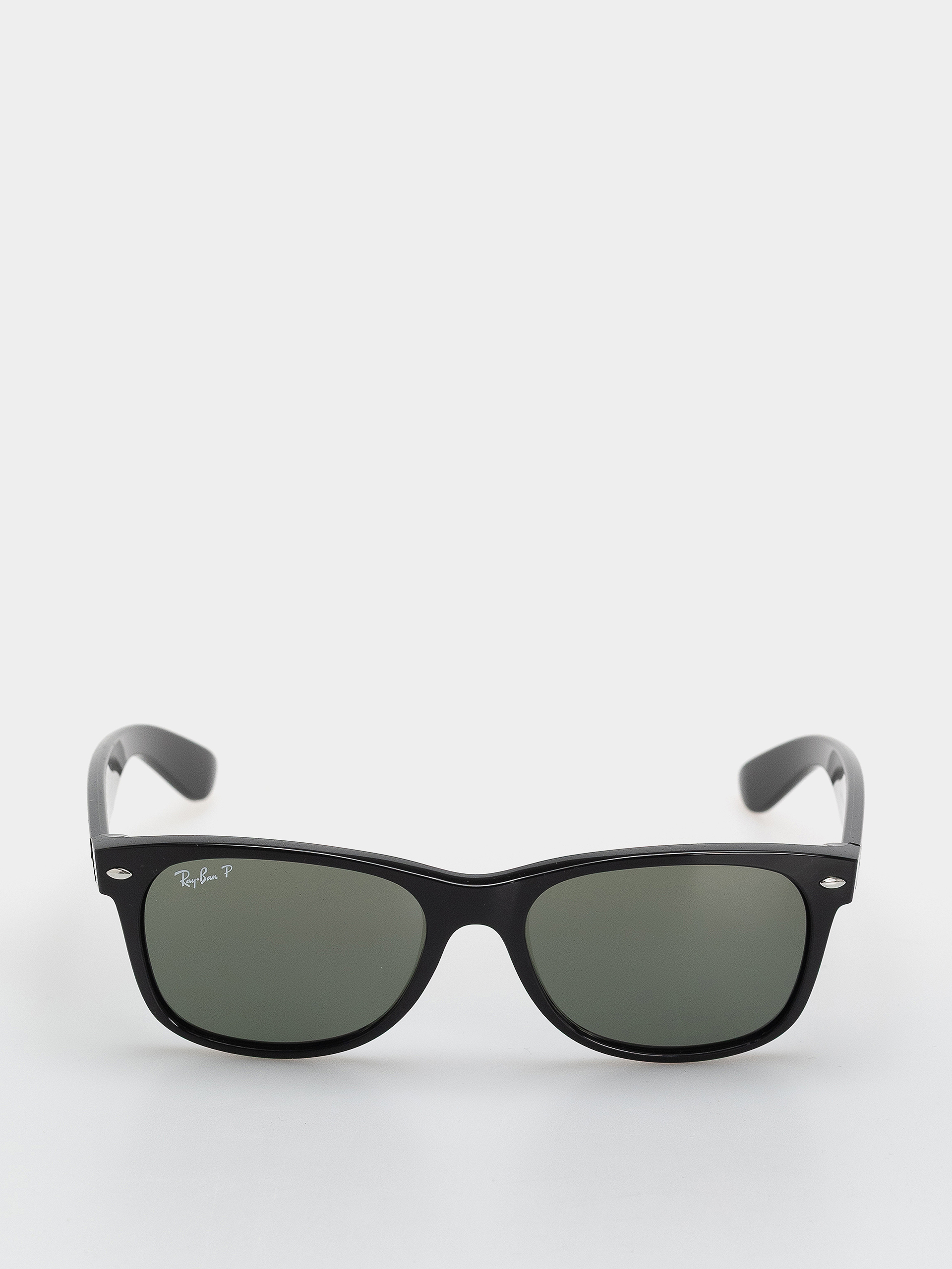Sluneční brýle Ray-Ban New Wayfarer Classic (polerowany czarny/zielone z polaryzacją)