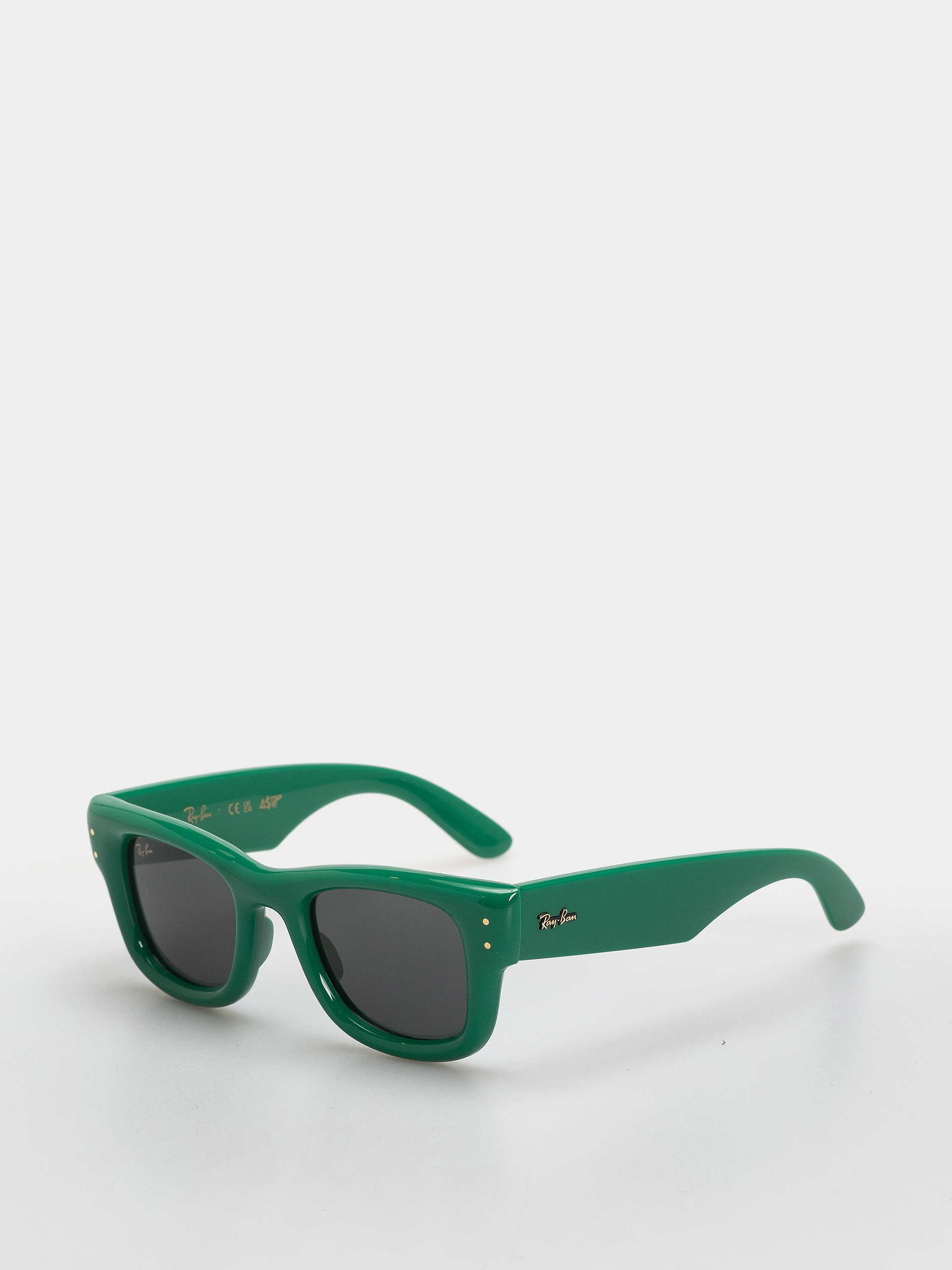 Sluneční brýle Ray-Ban Wayfarer Puffer (polerowany zielony/ultra czarny)