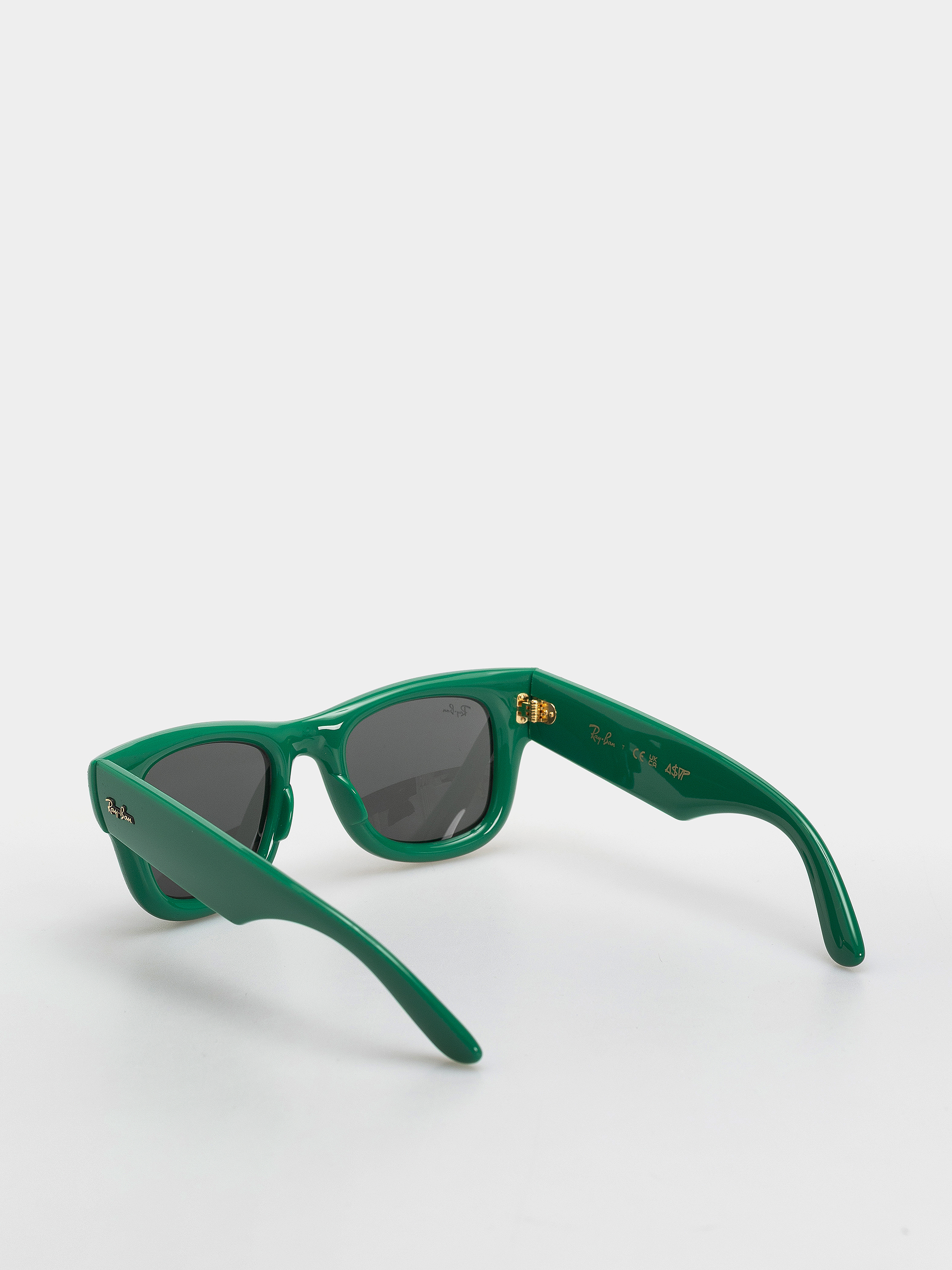 Sluneční brýle Ray-Ban Wayfarer Puffer (polerowany zielony/ultra czarny)