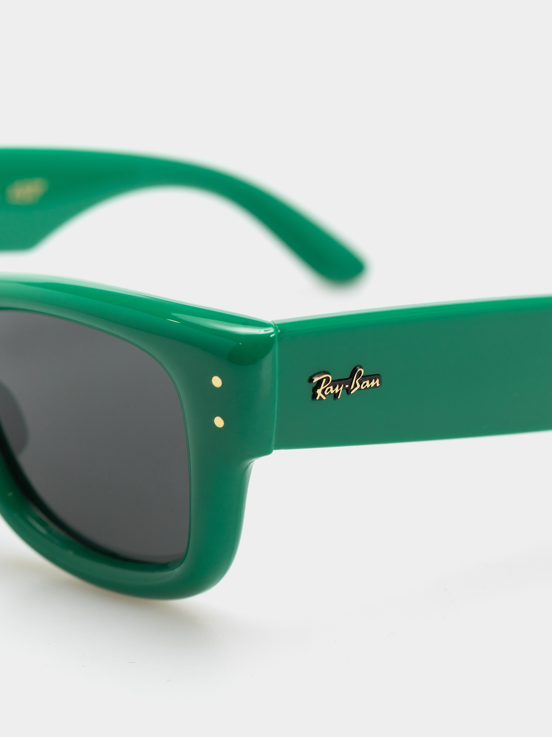 Sluneční brýle Ray-Ban Wayfarer Puffer (polerowany zielony/ultra czarny)
