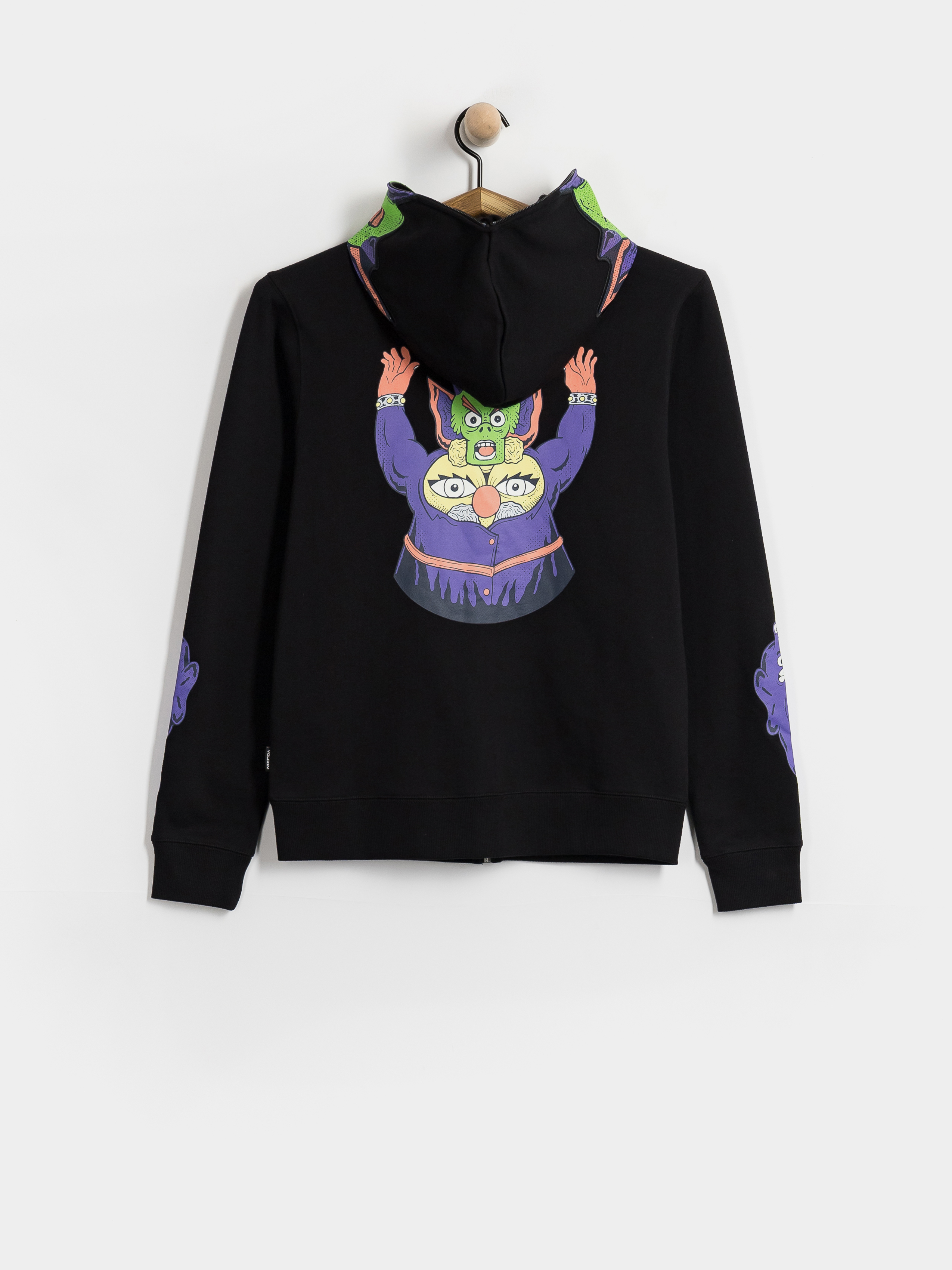 Mikina s kapucí Volcom Fa Ben Sanair Full ZIP JR