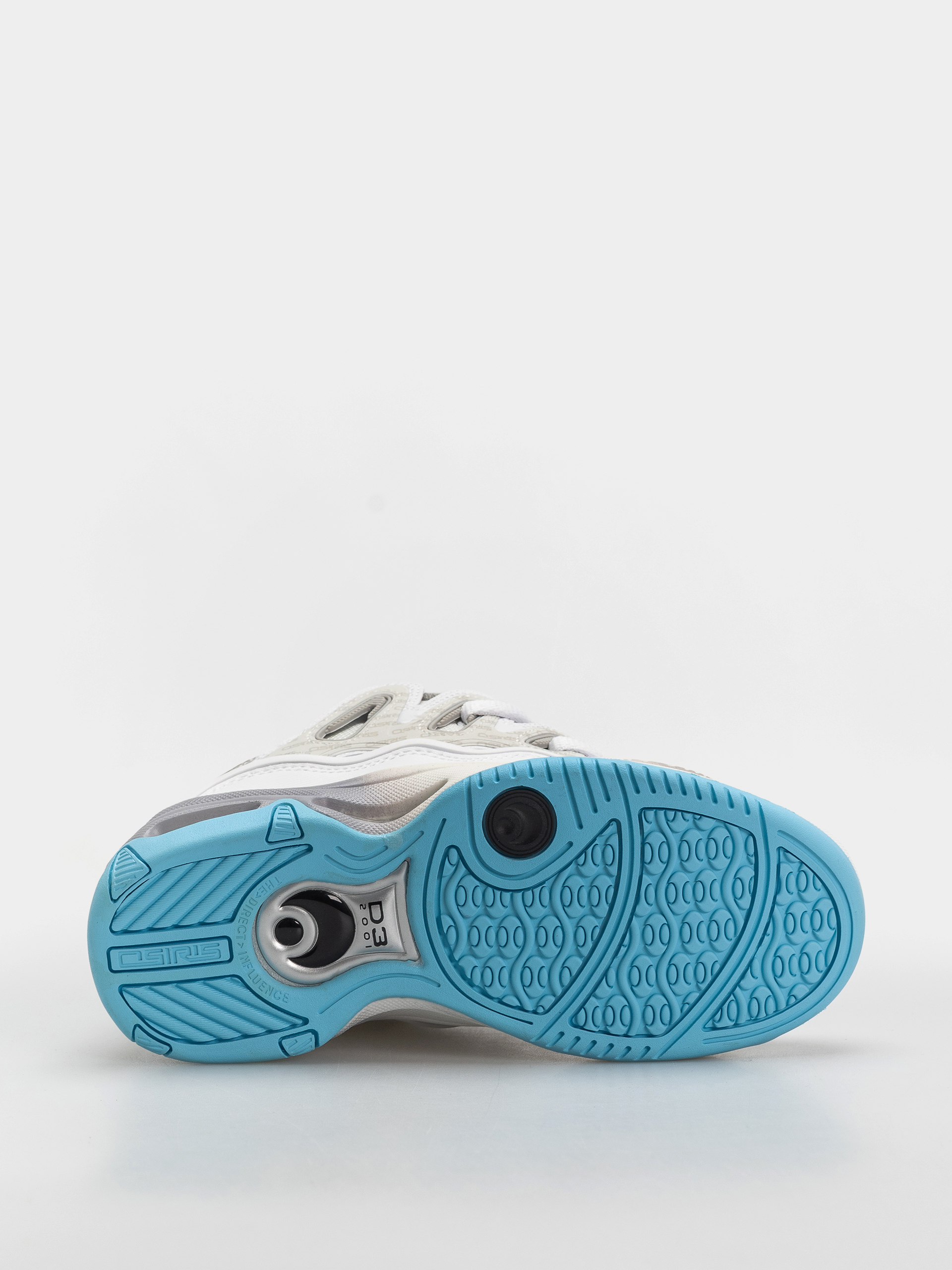 Boty Osiris D3 2001 (white/grey/baby blue)