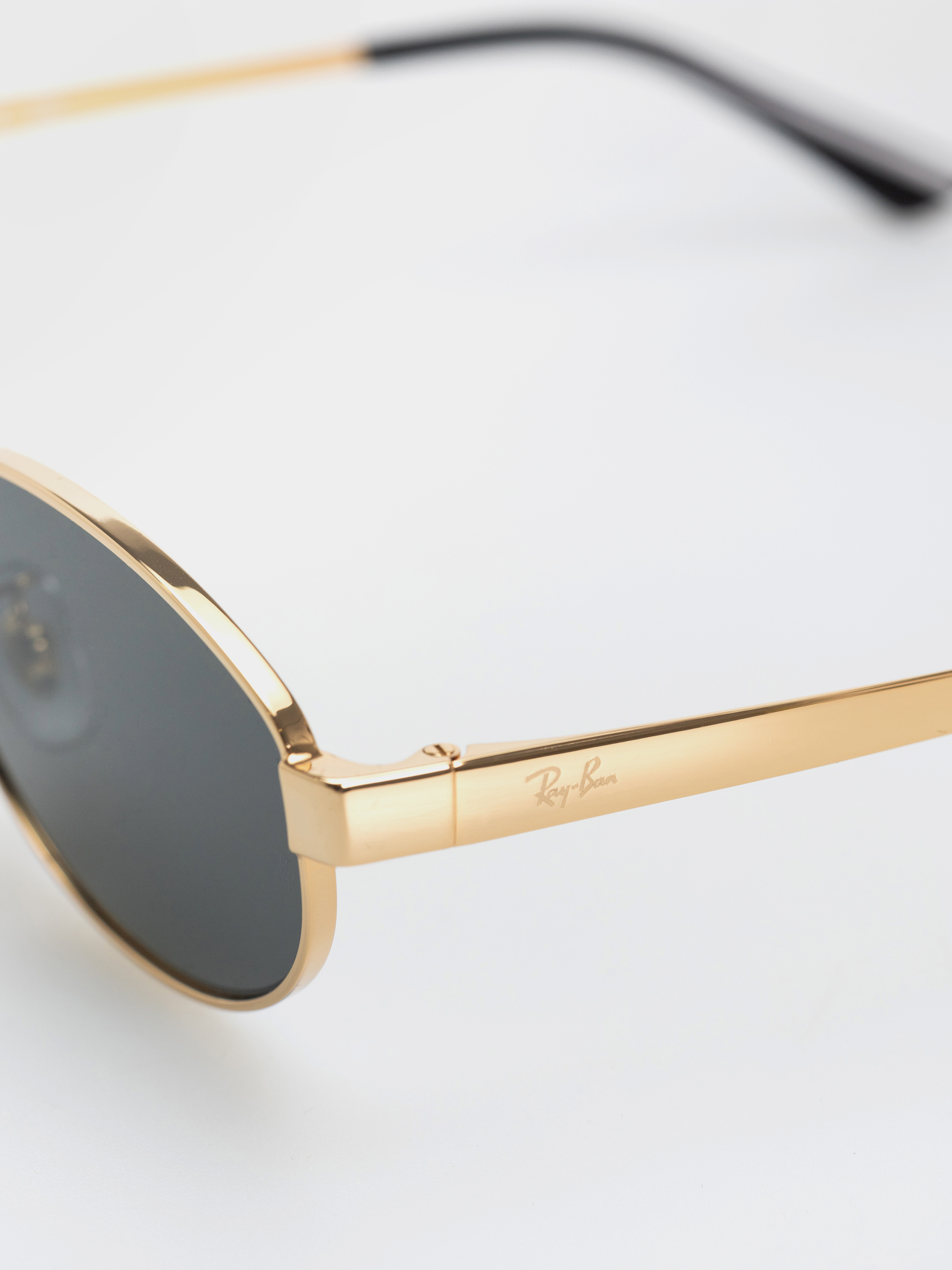 Sluneční brýle Ray-Ban Rb3774D (polerowany złoto arista/ciemnoszary)