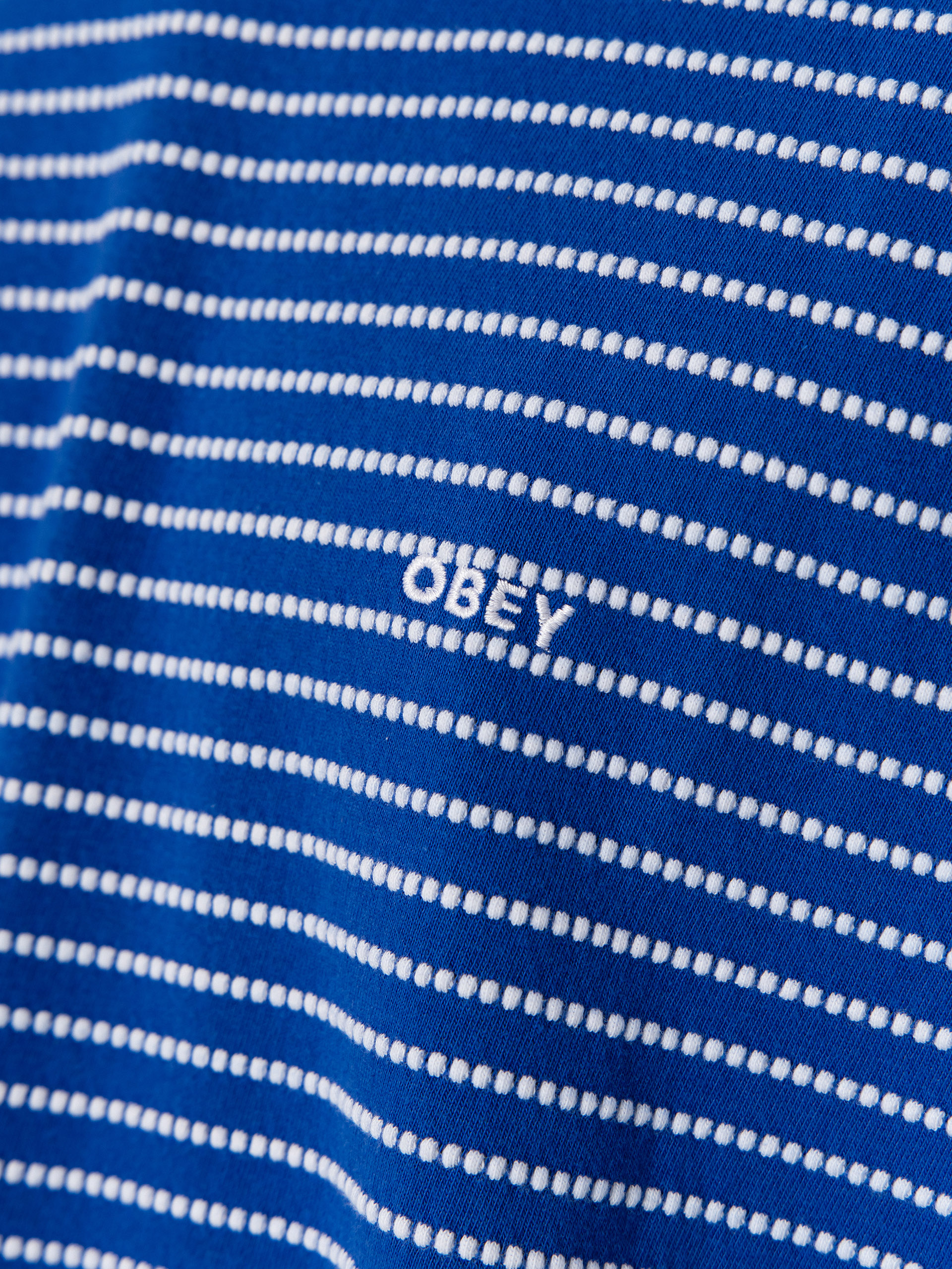 Tričko OBEY Edwin (blue multi)