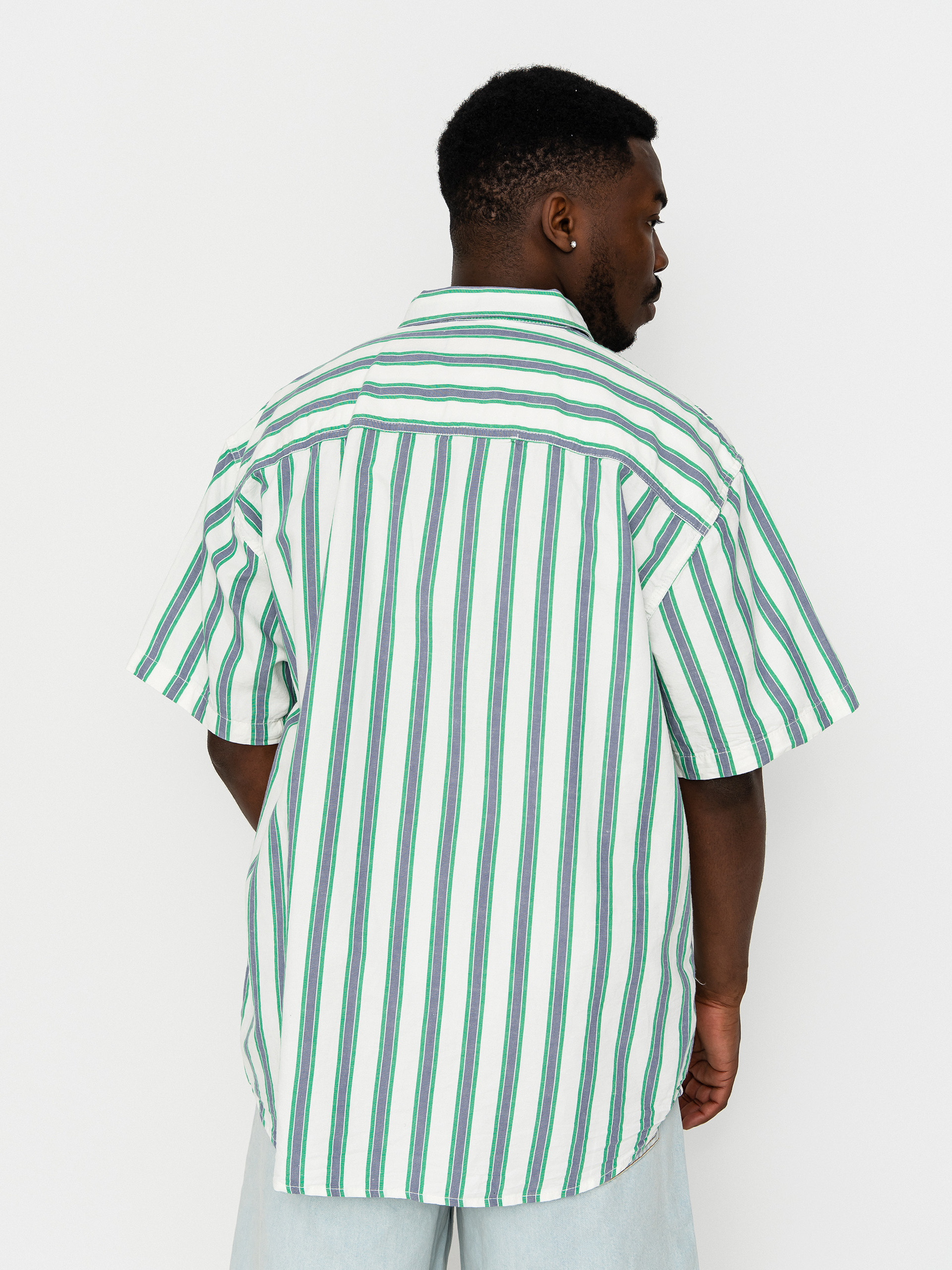 Košile Vans Lawson Stripe (white/vivid ver)