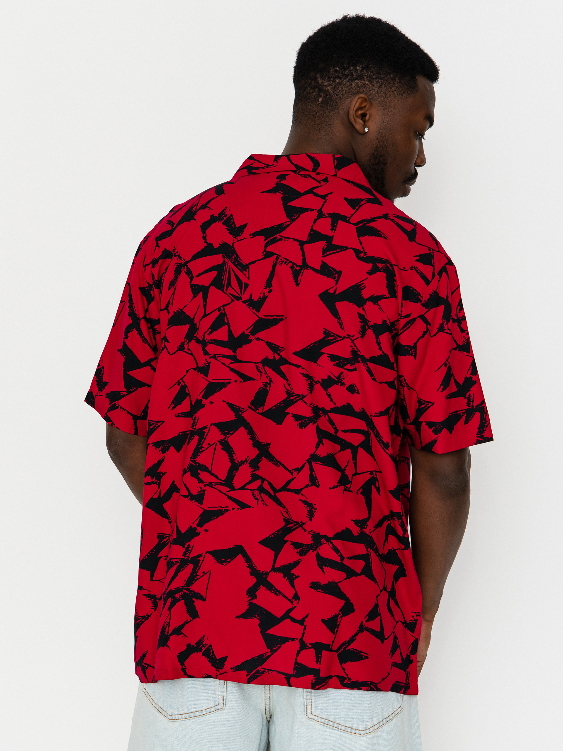 Košile Volcom Boldstone (sangria)