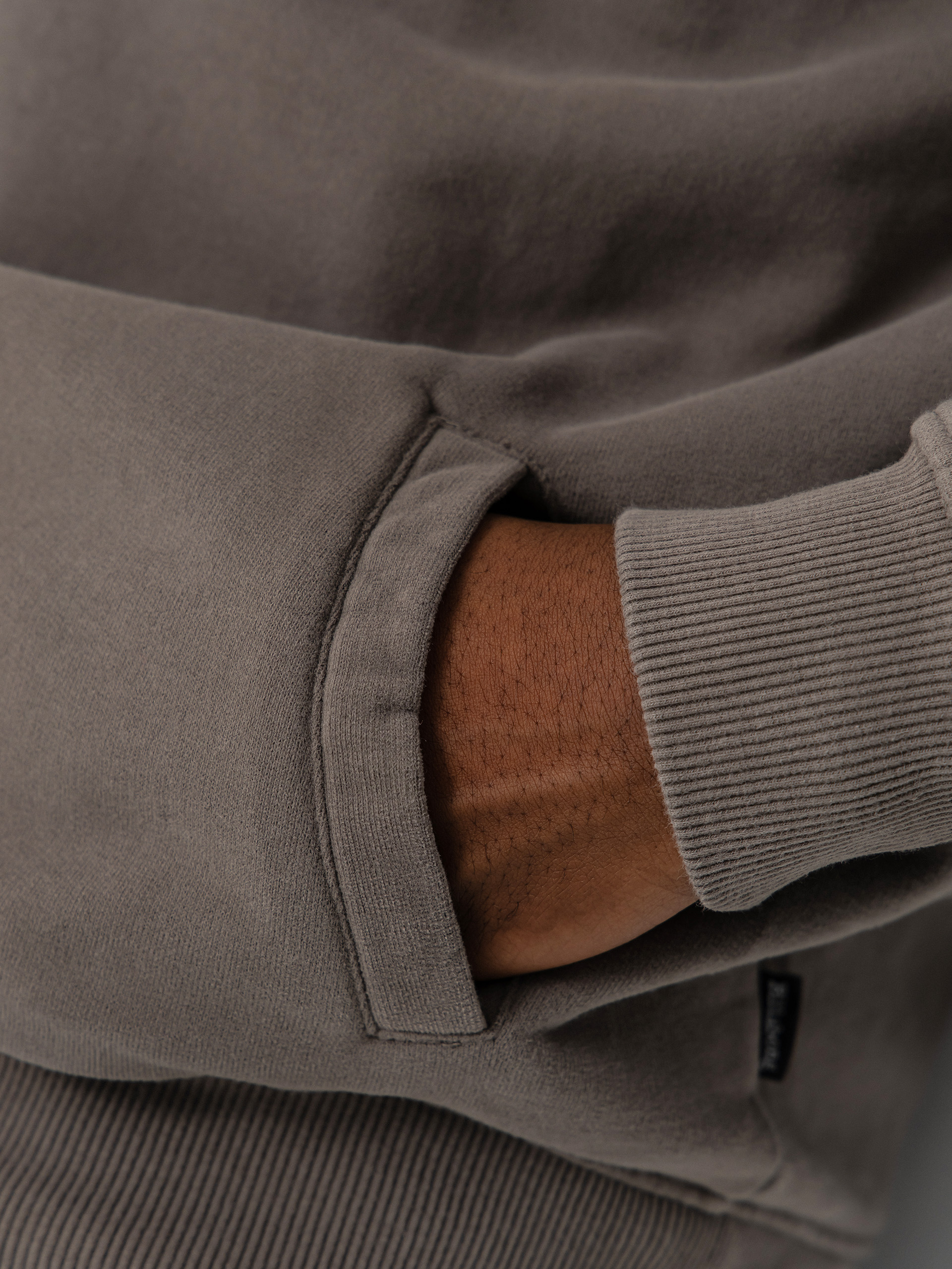 Mikina Billabong Core Lord Half Zip (pewter)