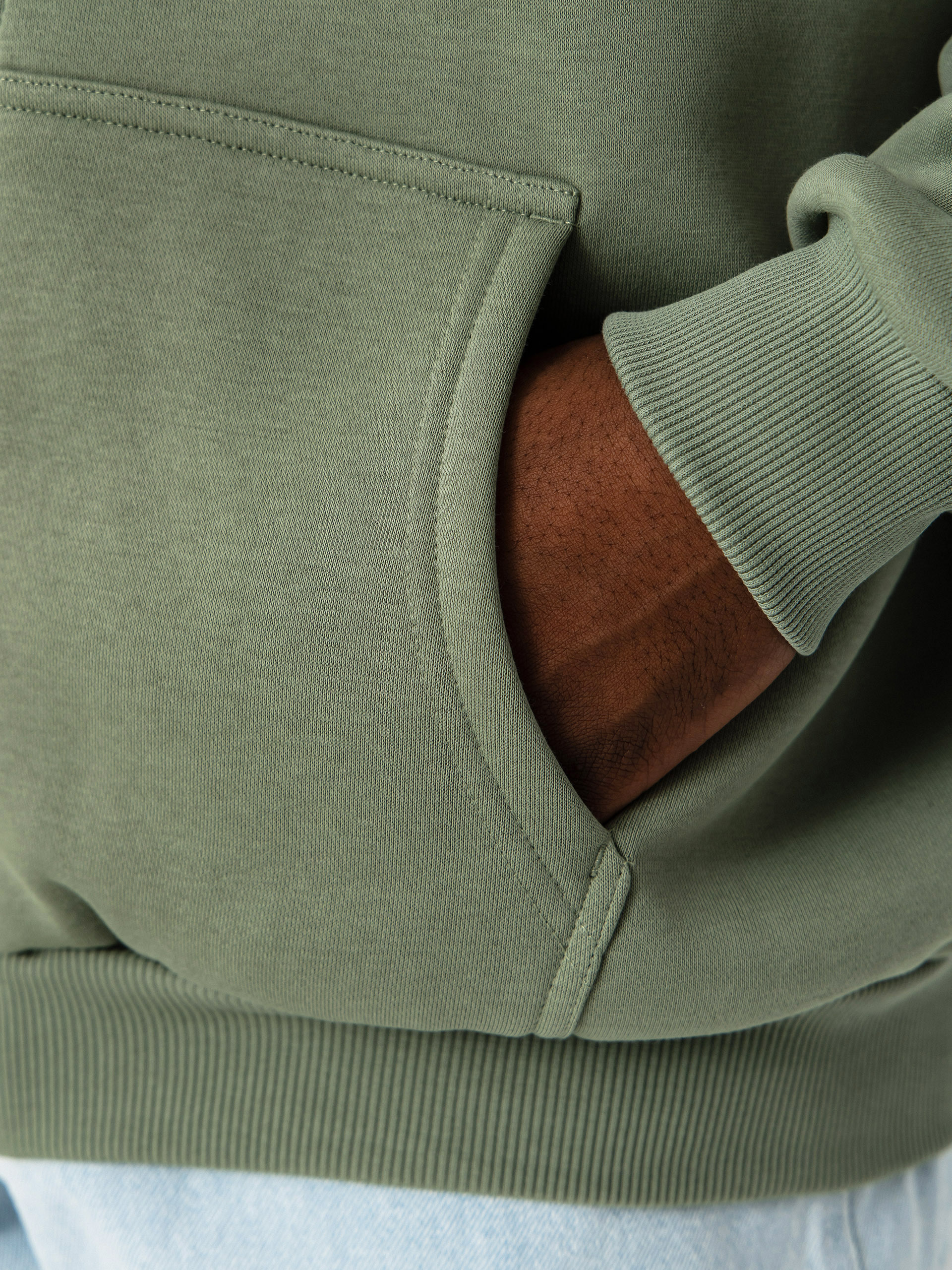 Mikina s kapucí Karl Kani Small Signature Essential ZHD (green)