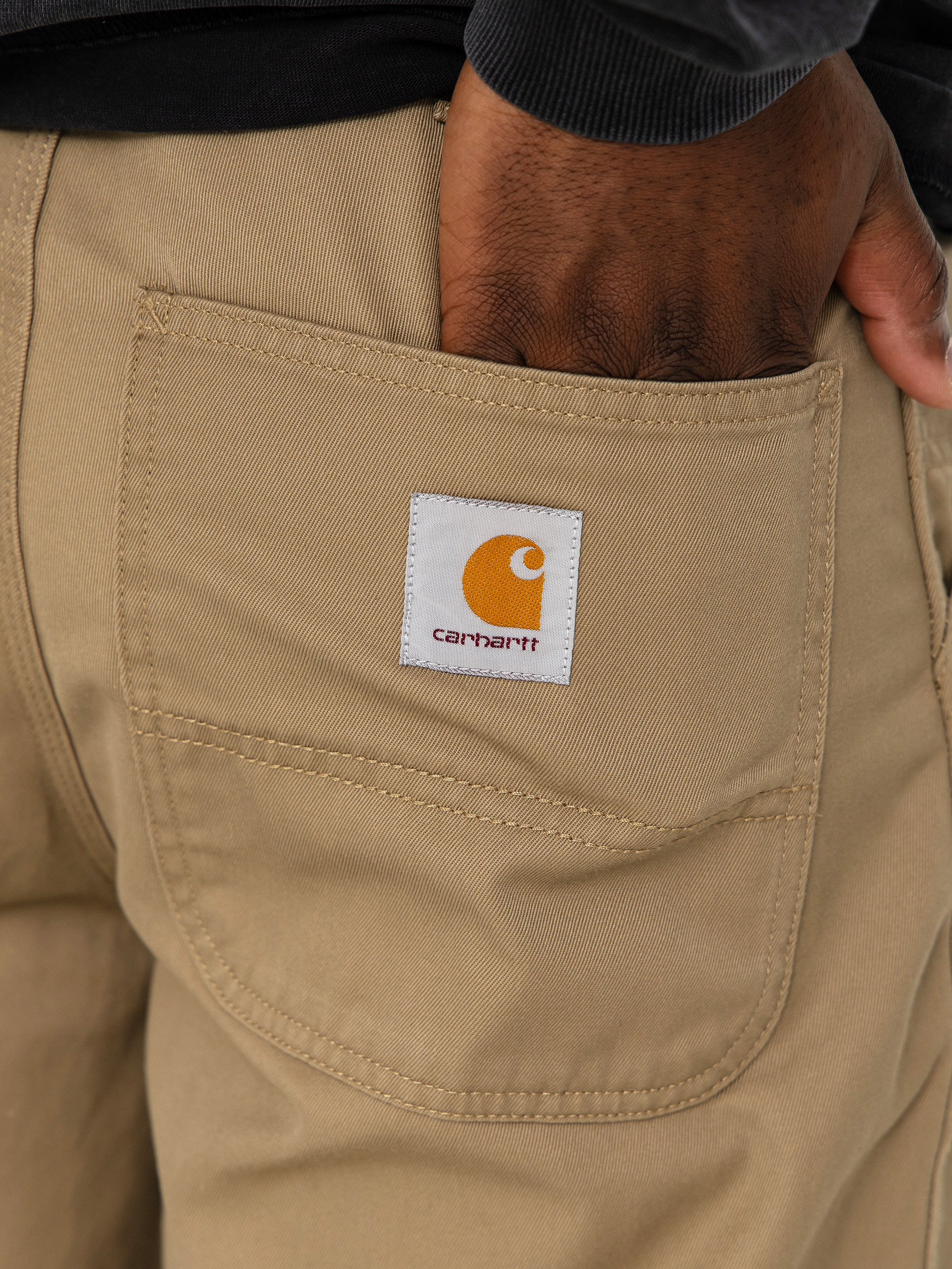 Kraťasy Carhartt WIP Simple (leather)