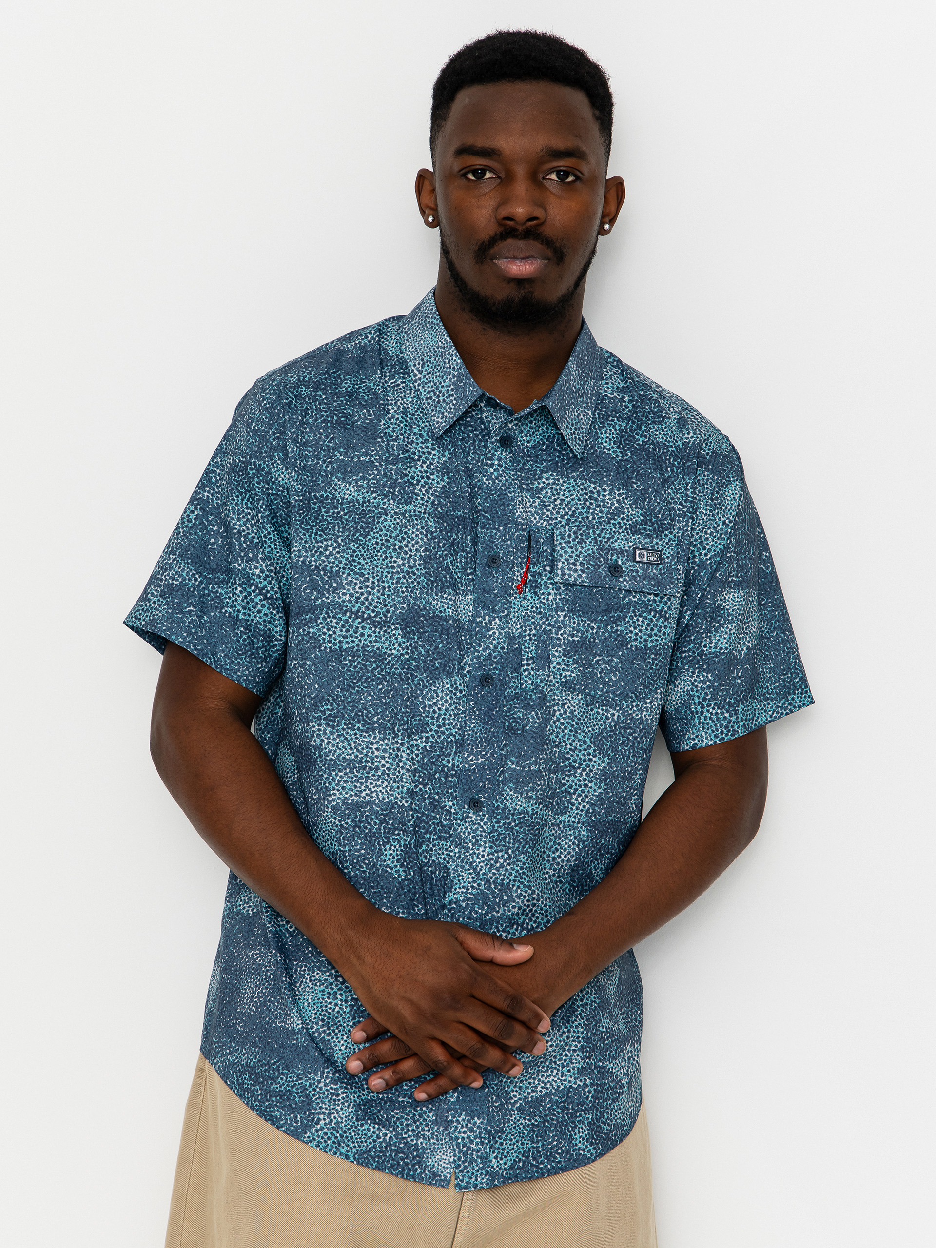 Košile Salty Crew Flagship Uv Button Up