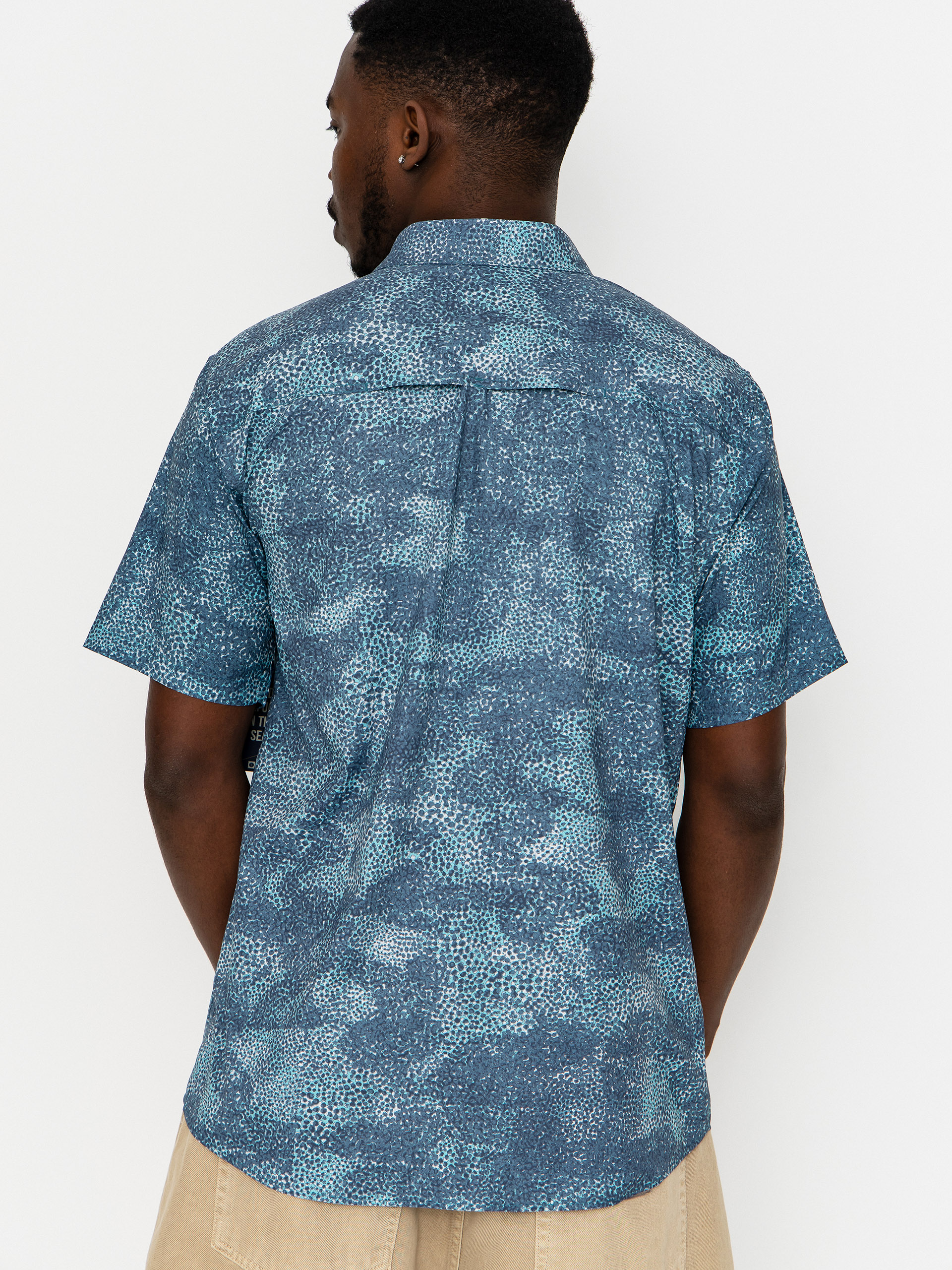 Košile Salty Crew Flagship Uv Button Up (dark navy)