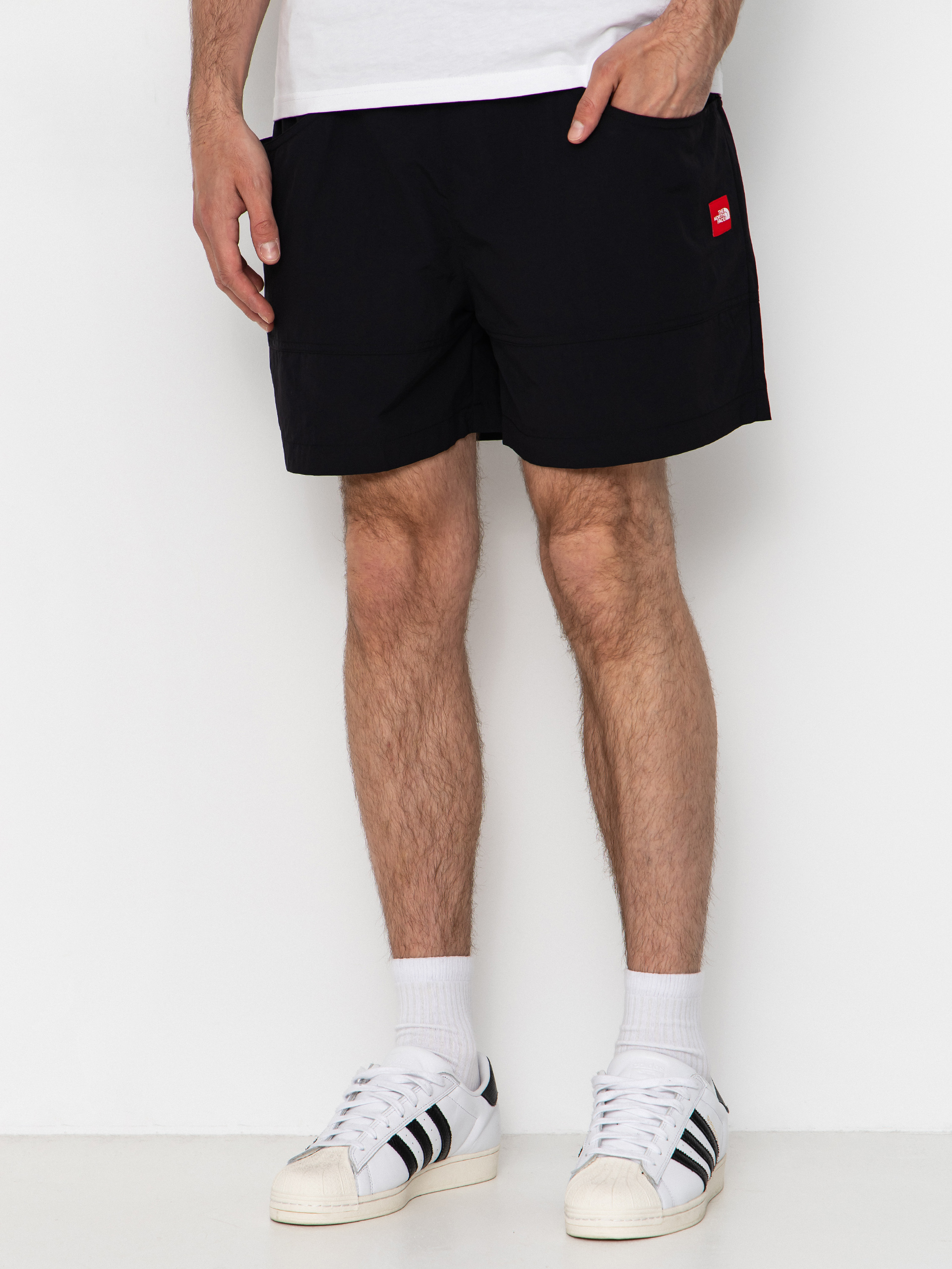 Kraťasy The North Face Tnf Red Box Nylon Belted (tnf black)
