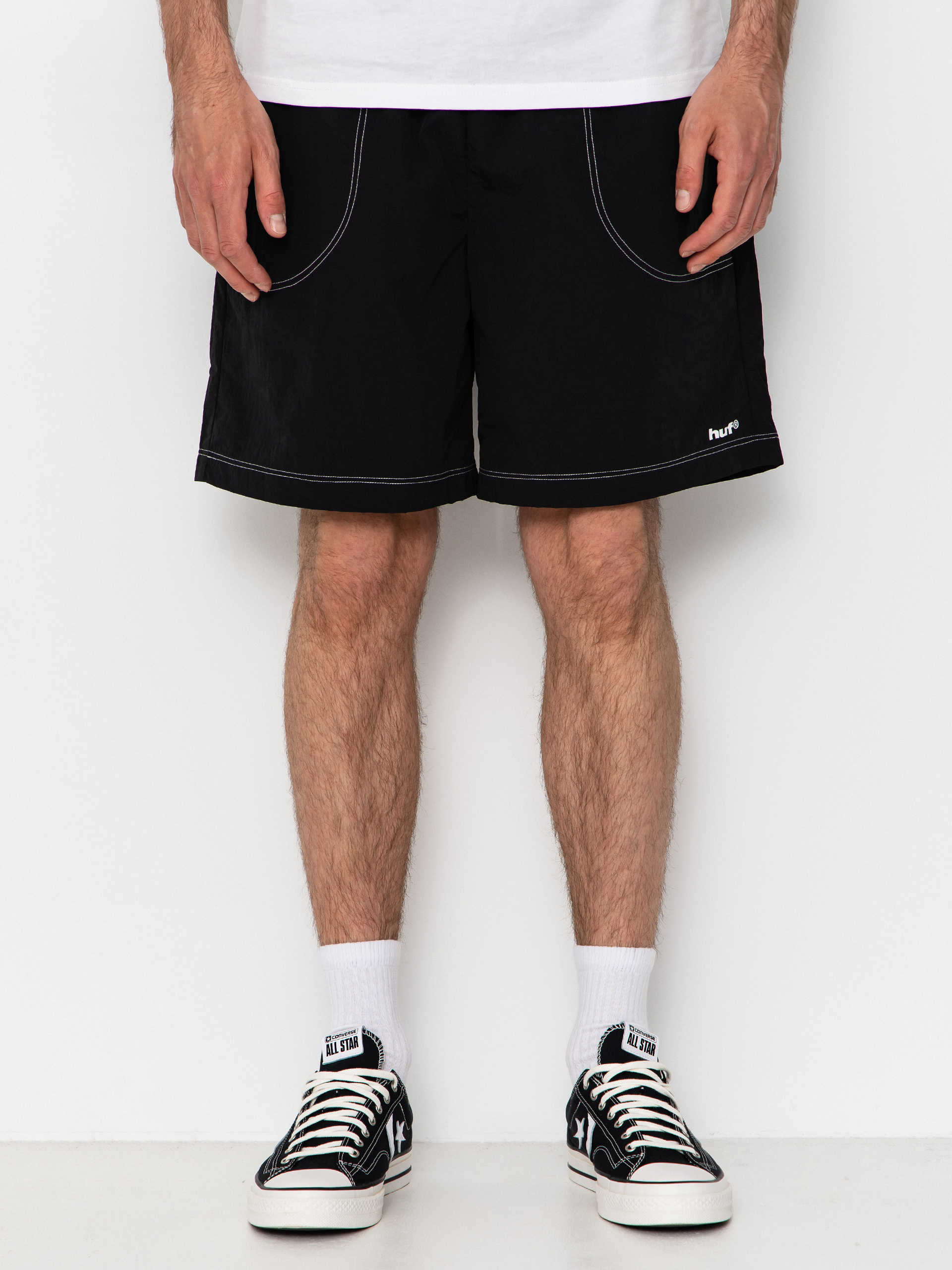 Kraťasy HUF 89 Contrast Easy (black)