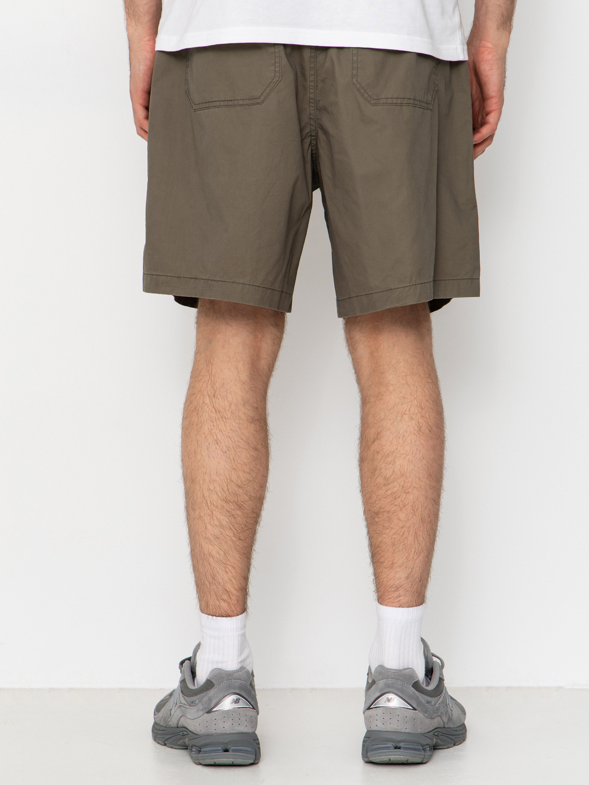Kraťasy OBEY Easy Trail (smokey olive faded wash)