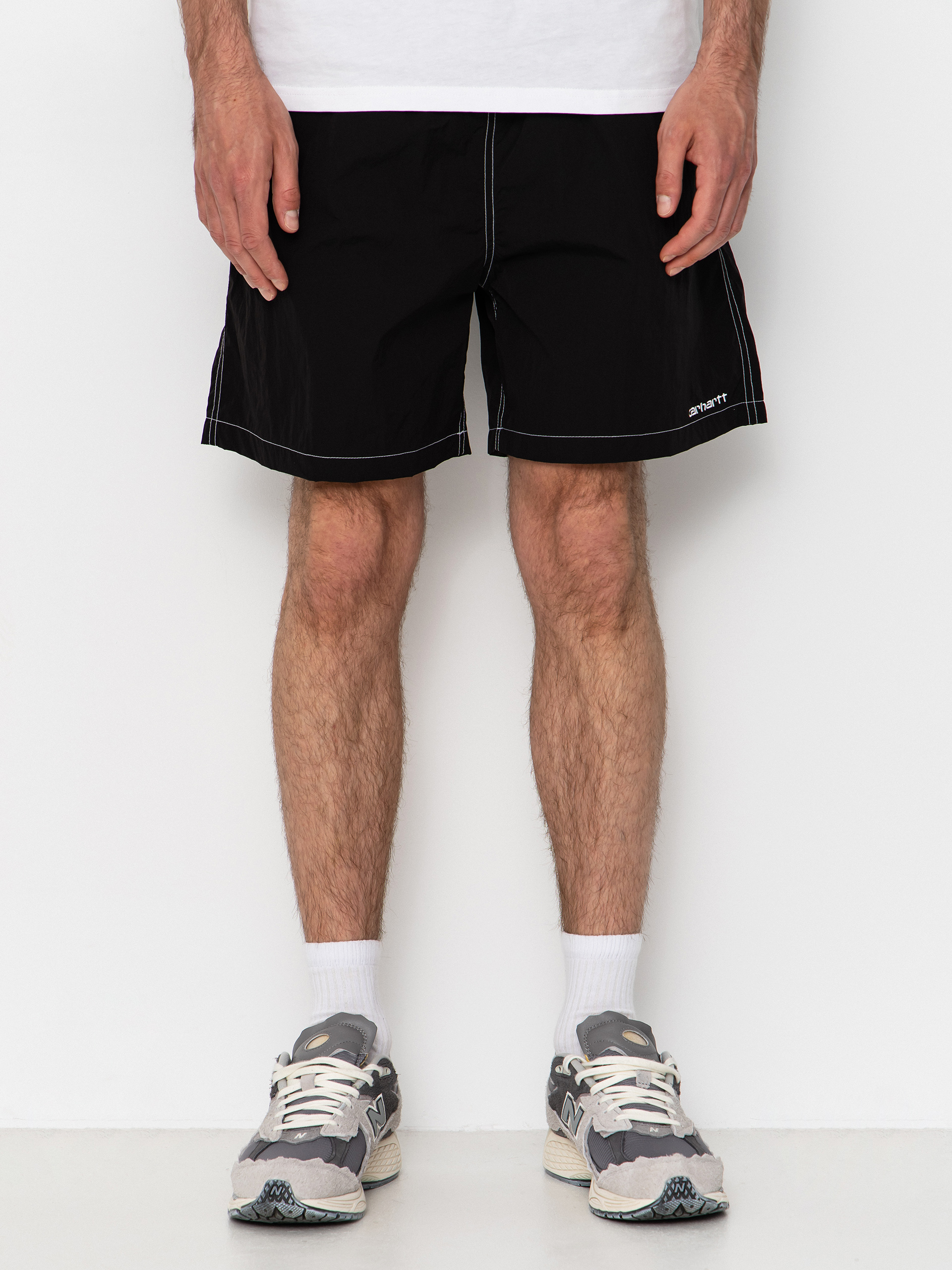 Krau0165asy Carhartt WIP Canby Swim (black/white)