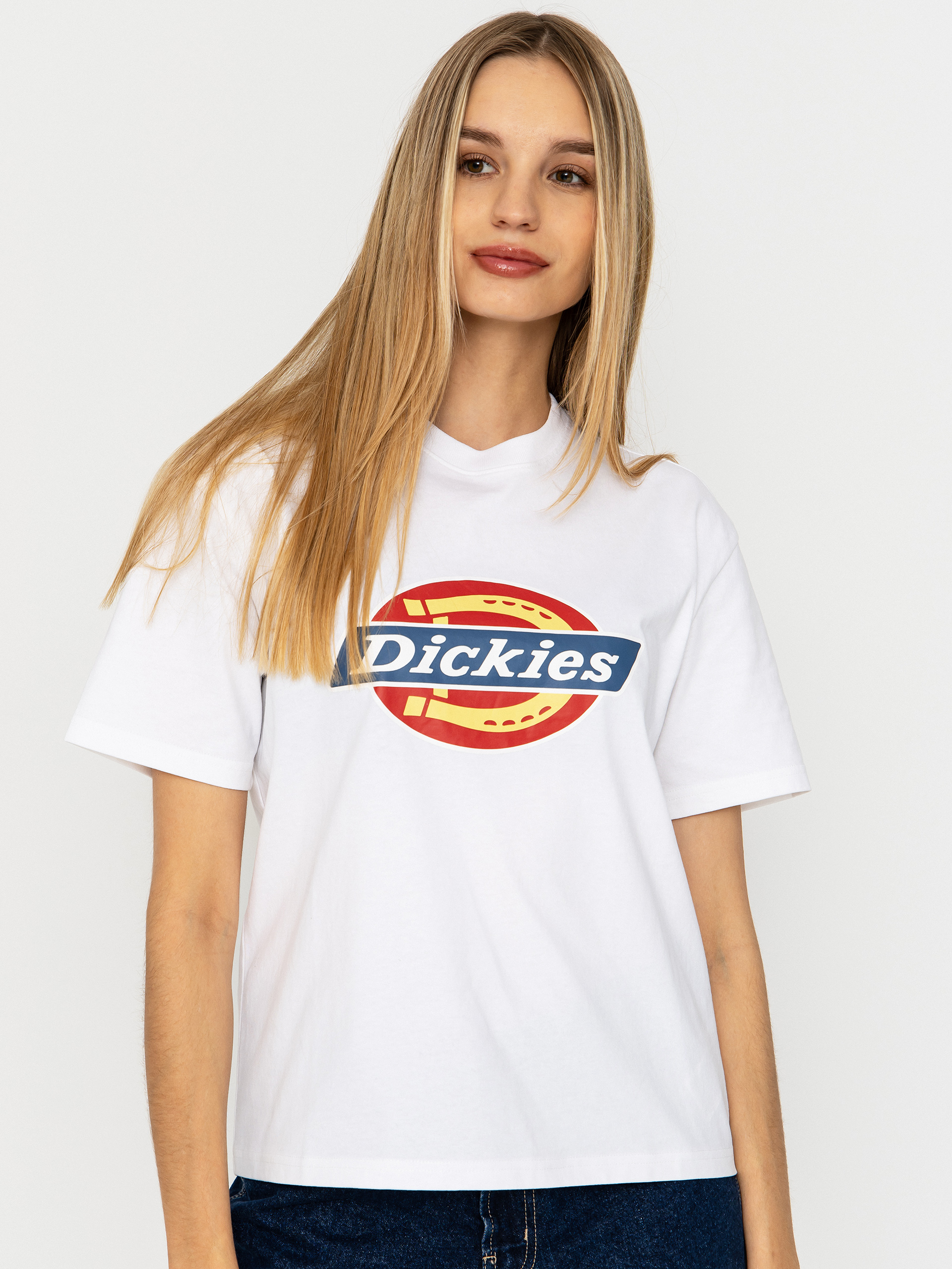 Tričko Dickies Icon Logo Wmn (white)