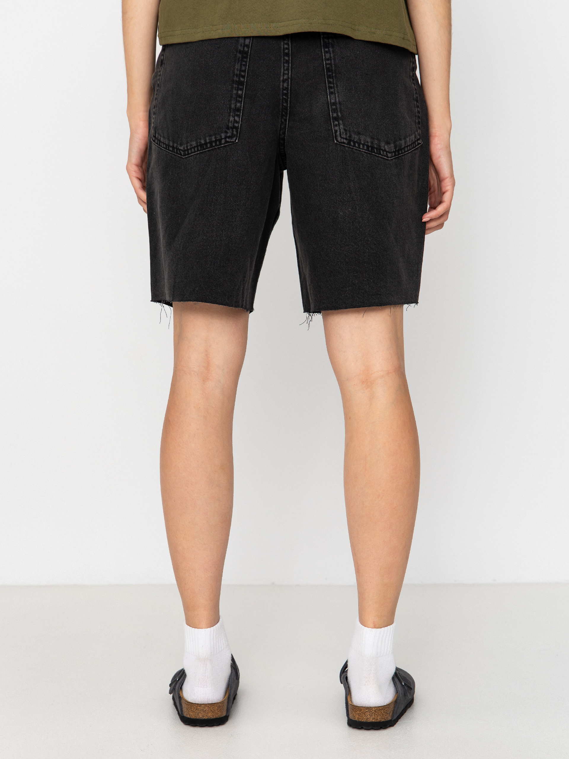 Kraťasy Vans Sirelle Cut Off Wmn (washed black)