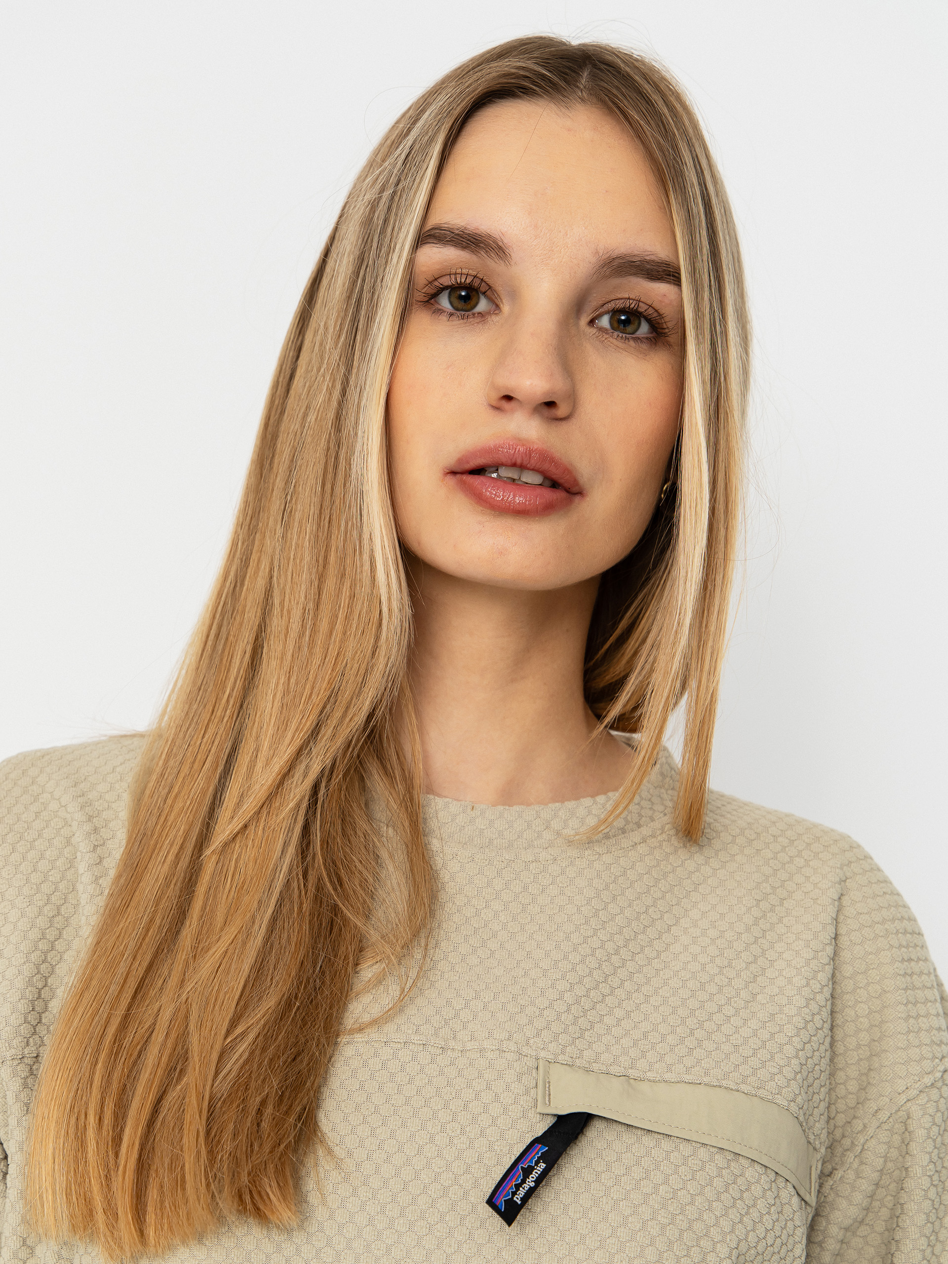 Mikina Patagonia Textured Wmn (weathered stone)