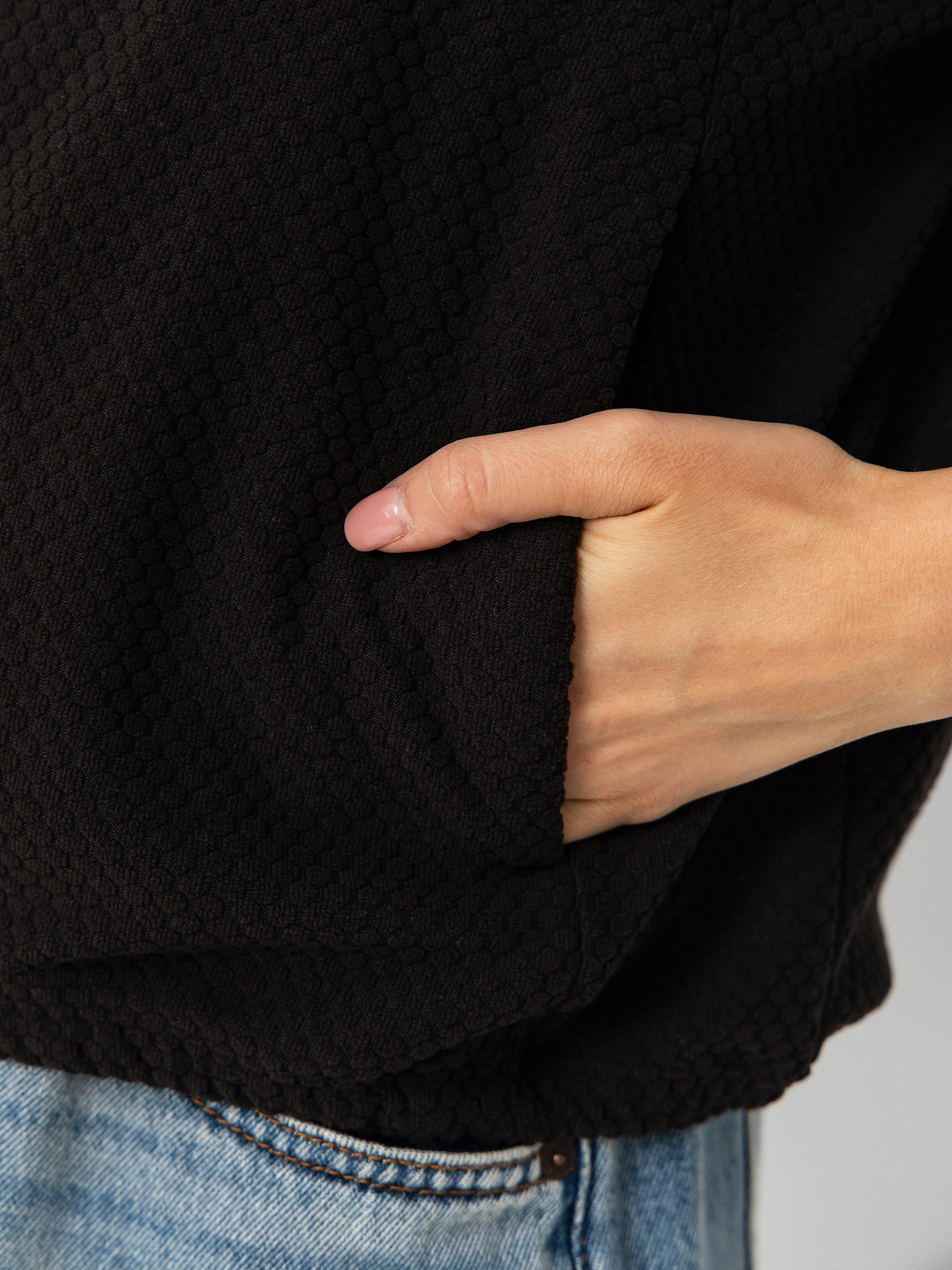 Mikina Patagonia Textured HD Wmn (black)