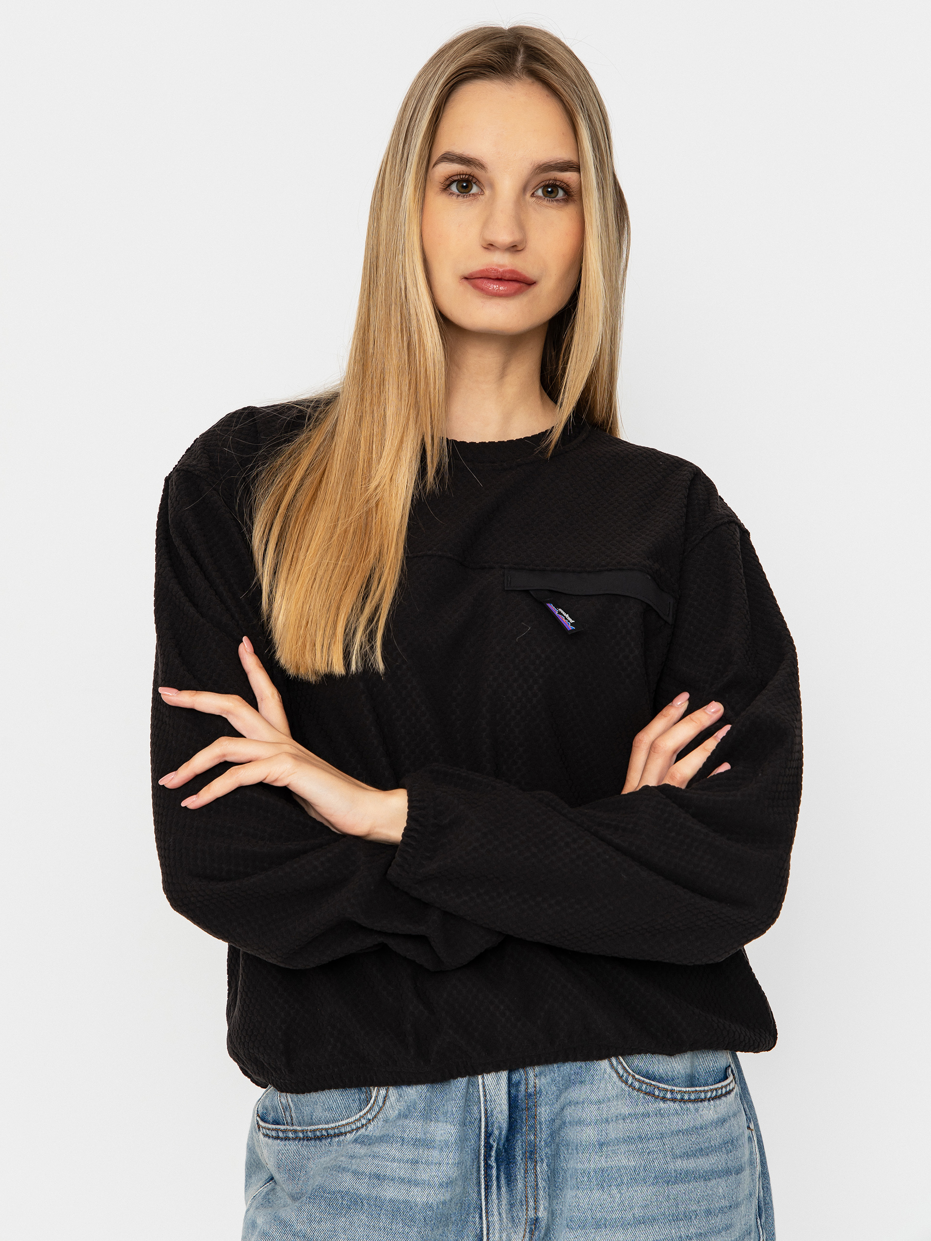 Mikina Patagonia Textured Wmn (black)