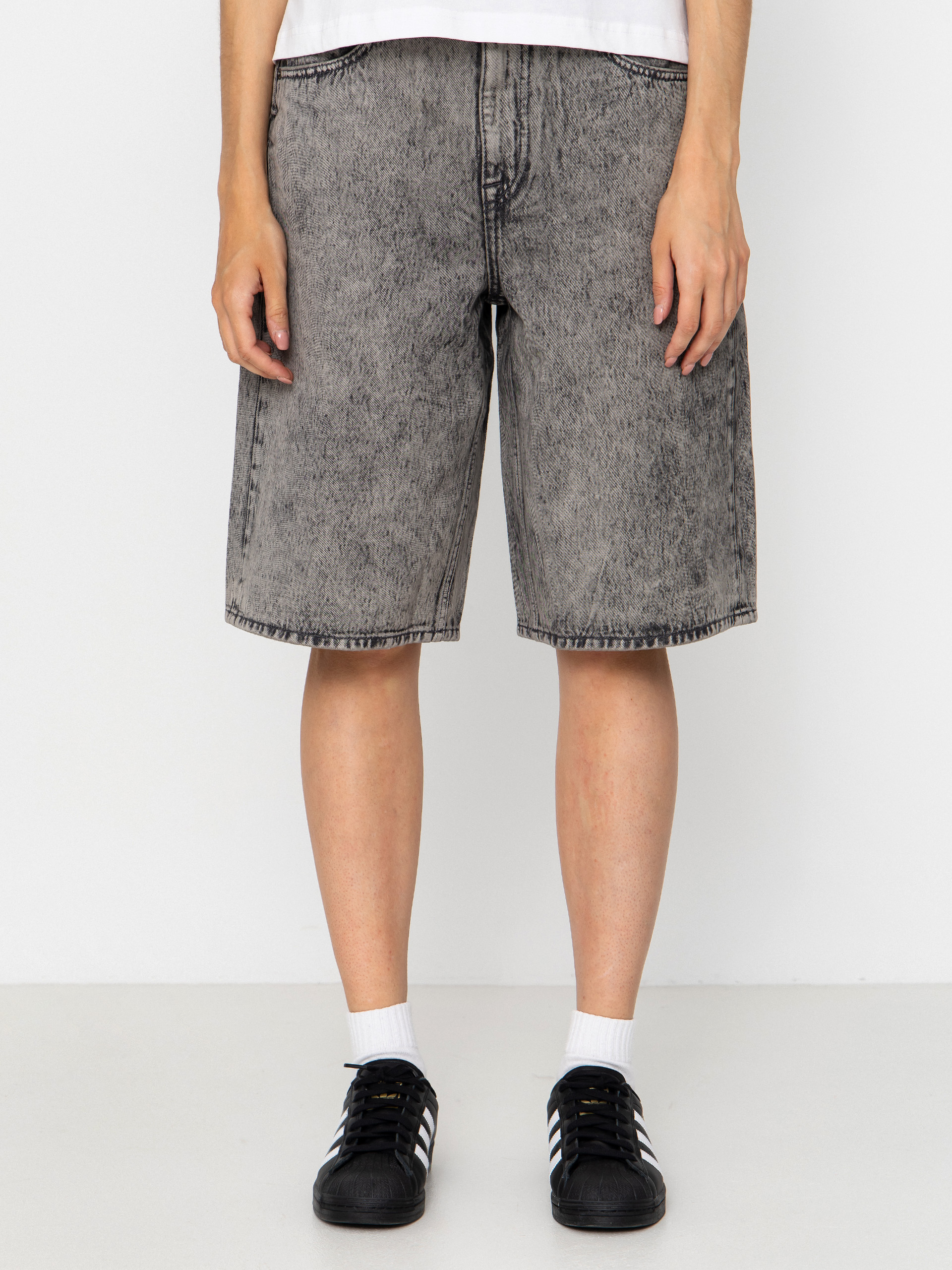 Kraťasy Volcom Beeggy Wmn (grey vintage)