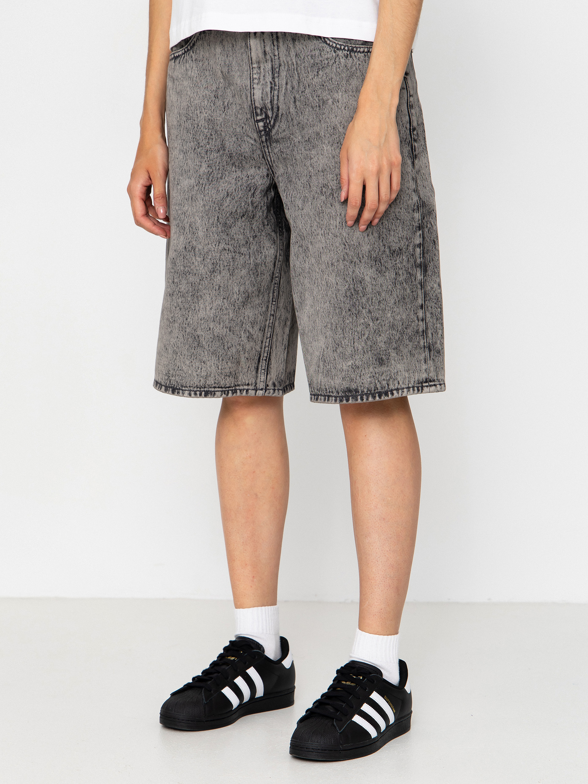 Kraťasy Volcom Beeggy Wmn (grey vintage)