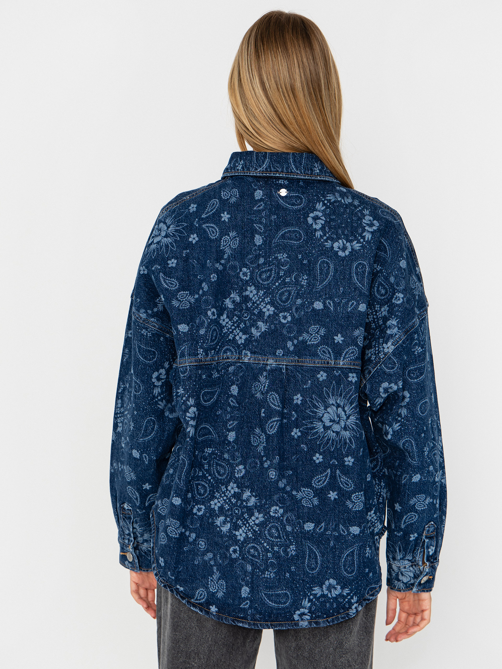 Košile Roxy Kick Back Washed Denim Wmn (ocean blue)