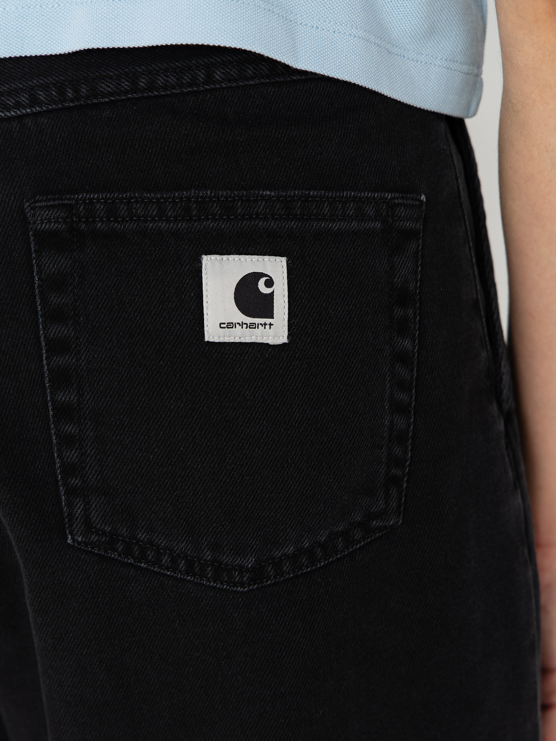Kraťasy Carhartt WIP Alta Wmn (black stone washed)