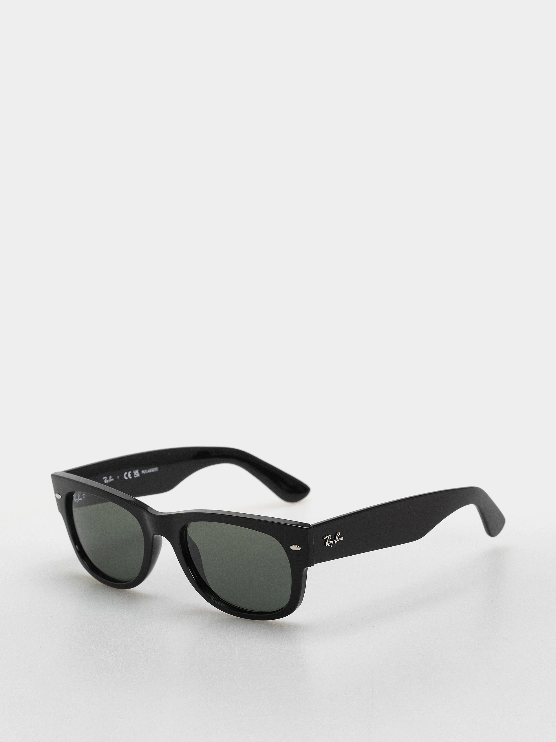 Sluneční brýle Ray-Ban Mega Wayfarer Ii (polerowany czarny/zielone z polaryzacją)