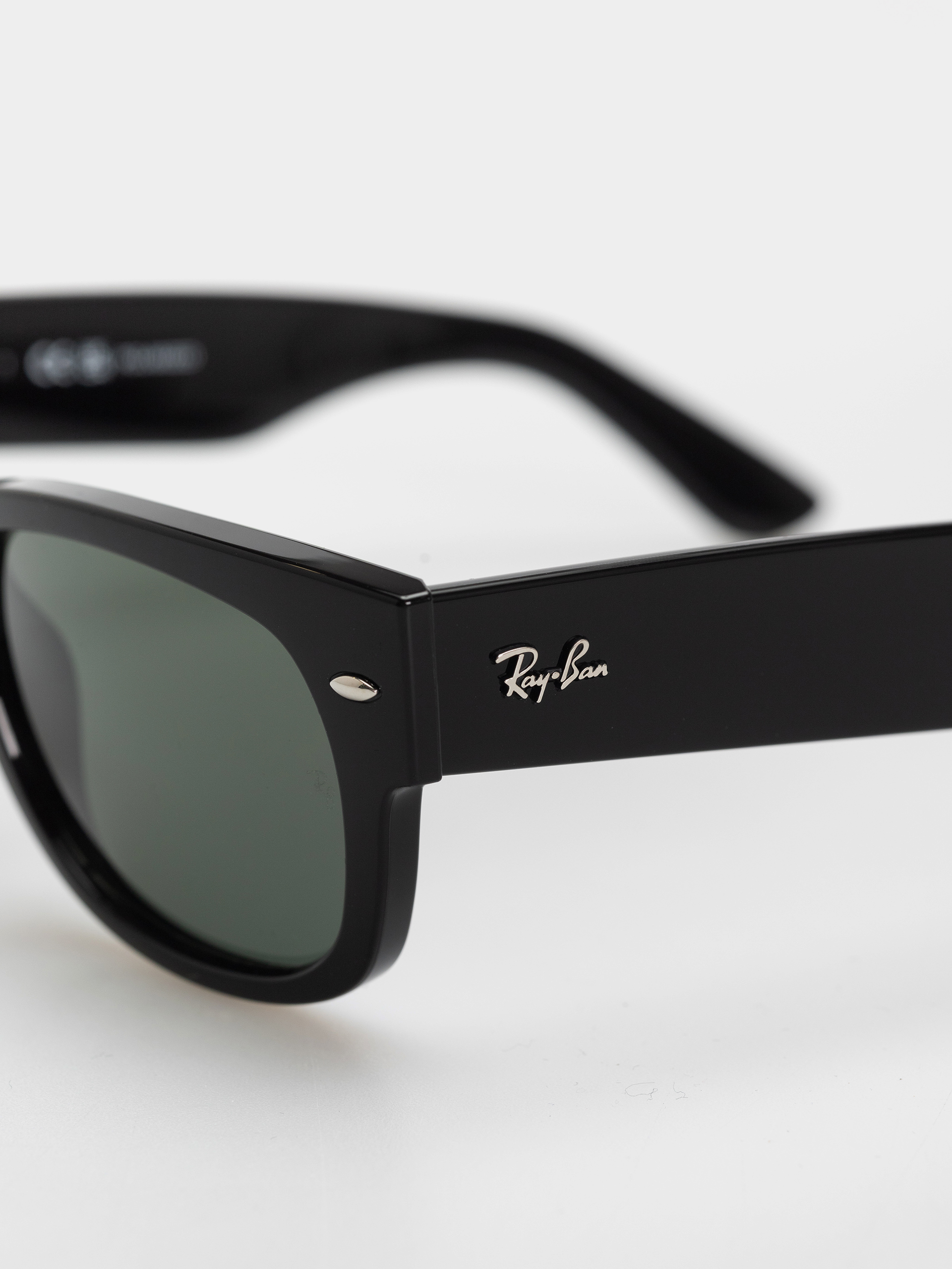 Sluneční brýle Ray-Ban Mega Wayfarer Ii (polerowany czarny/zielone z polaryzacją)